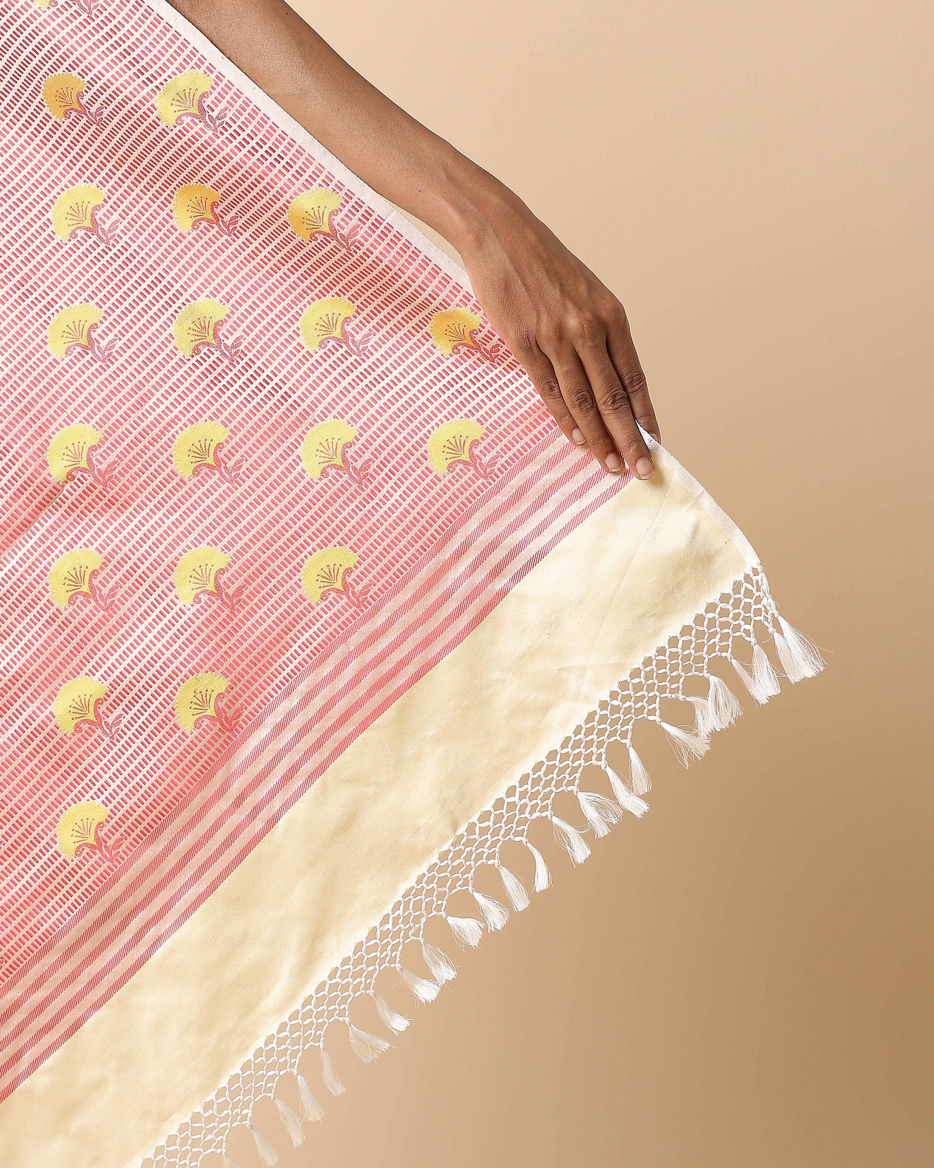 Misaki Banarasi Tanchoi Silk Saree