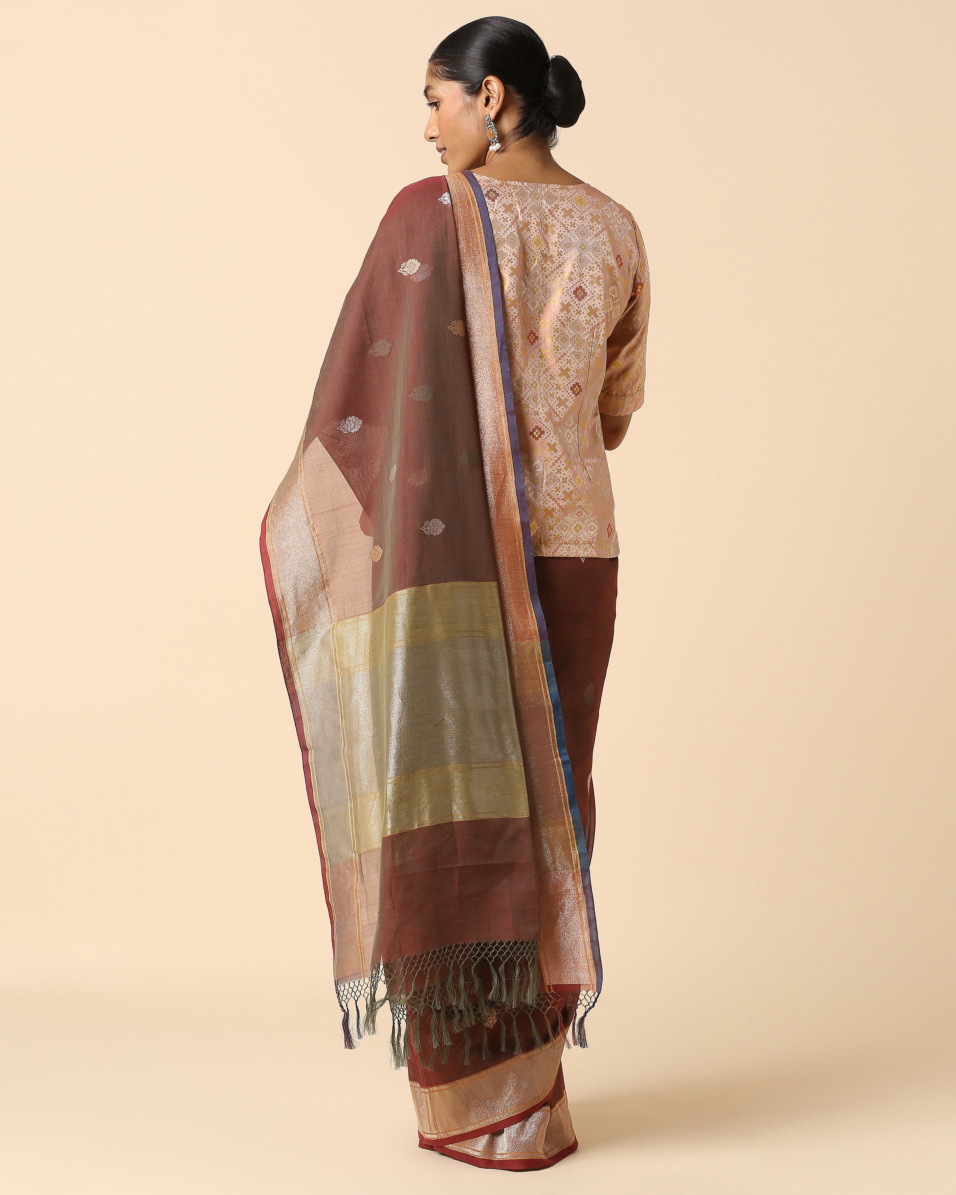 Jaisa Banarasi Kadwa Cotton Saree