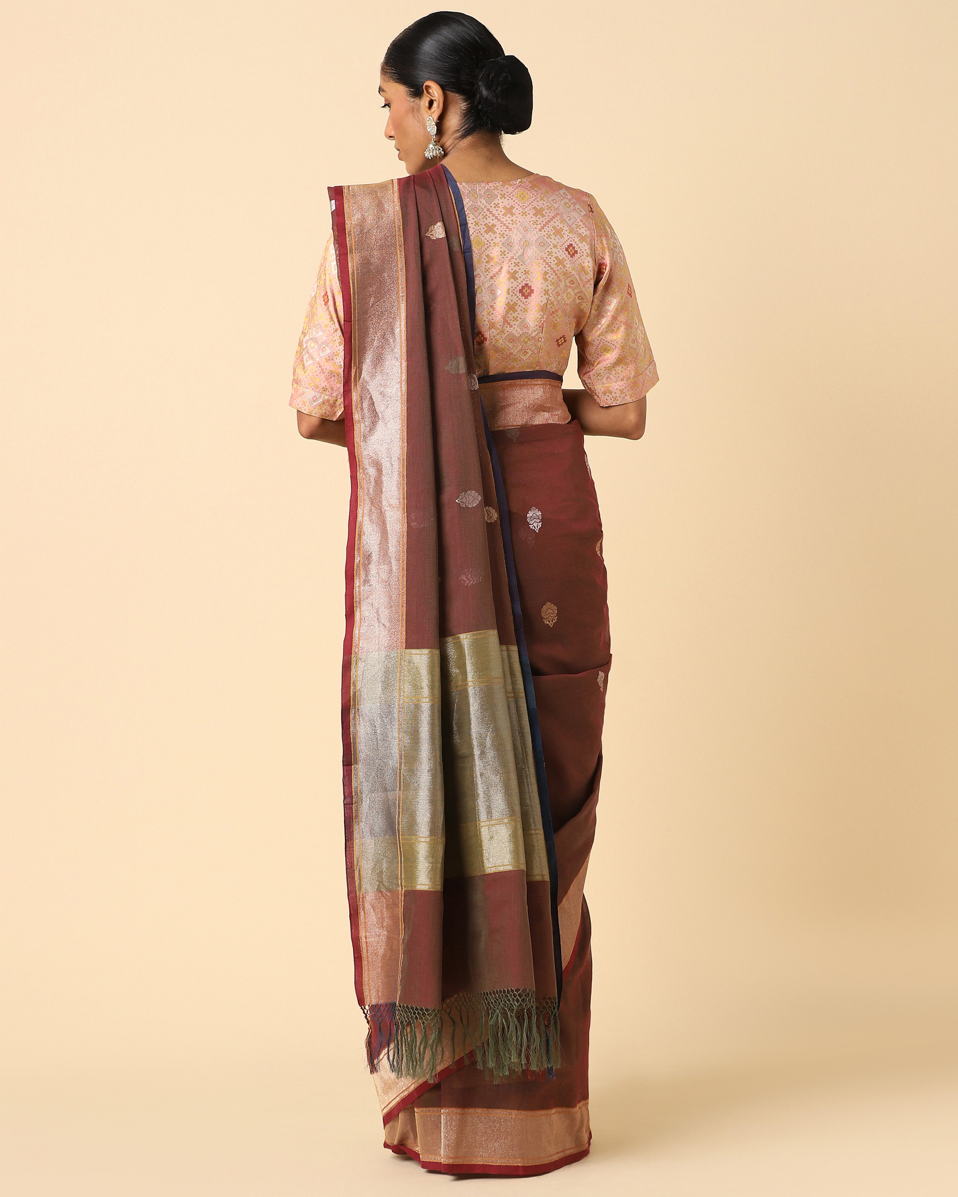 Jaisa Banarasi Kadwa Cotton Saree