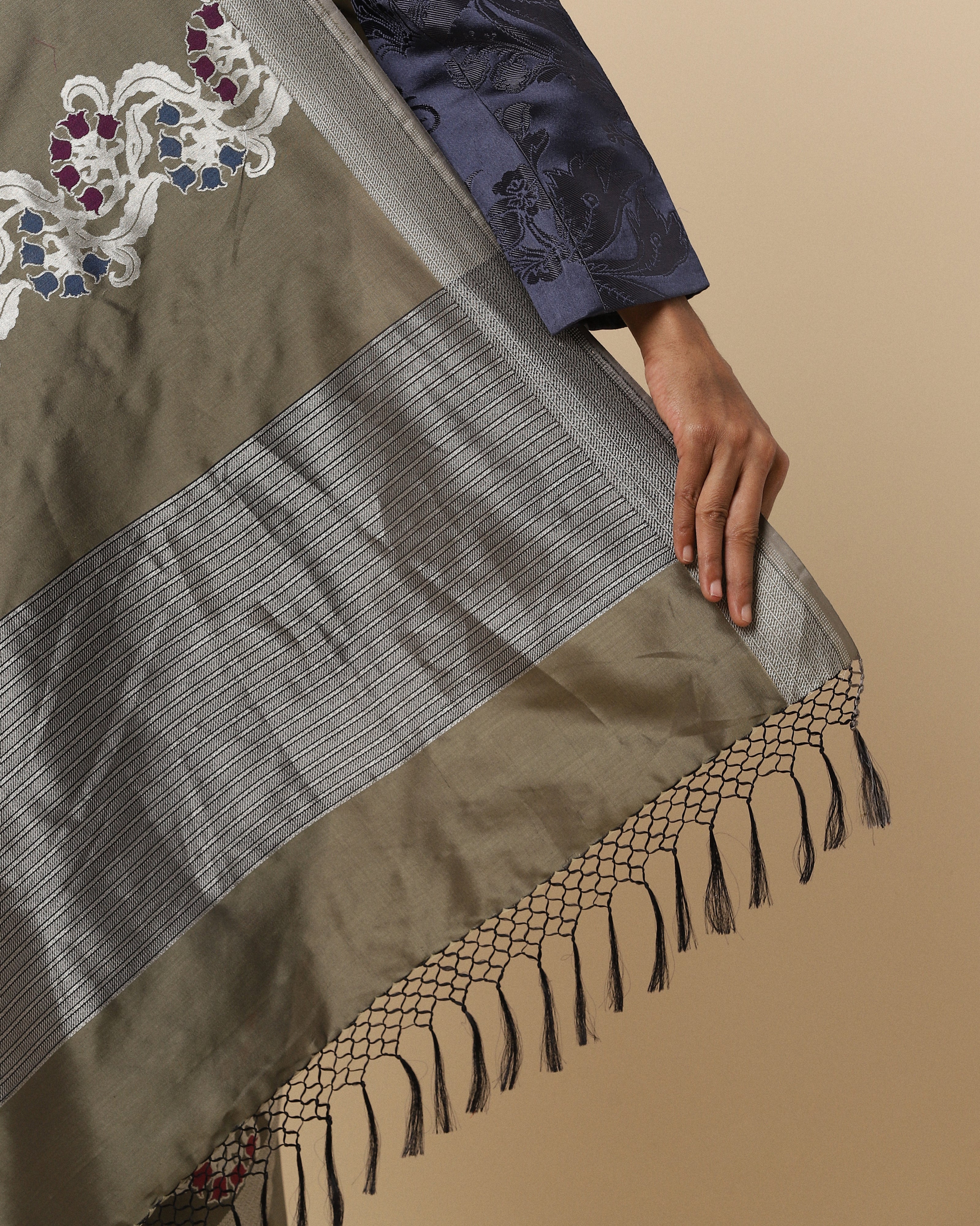 Tanuka Banarasi Cutwork Silk Saree