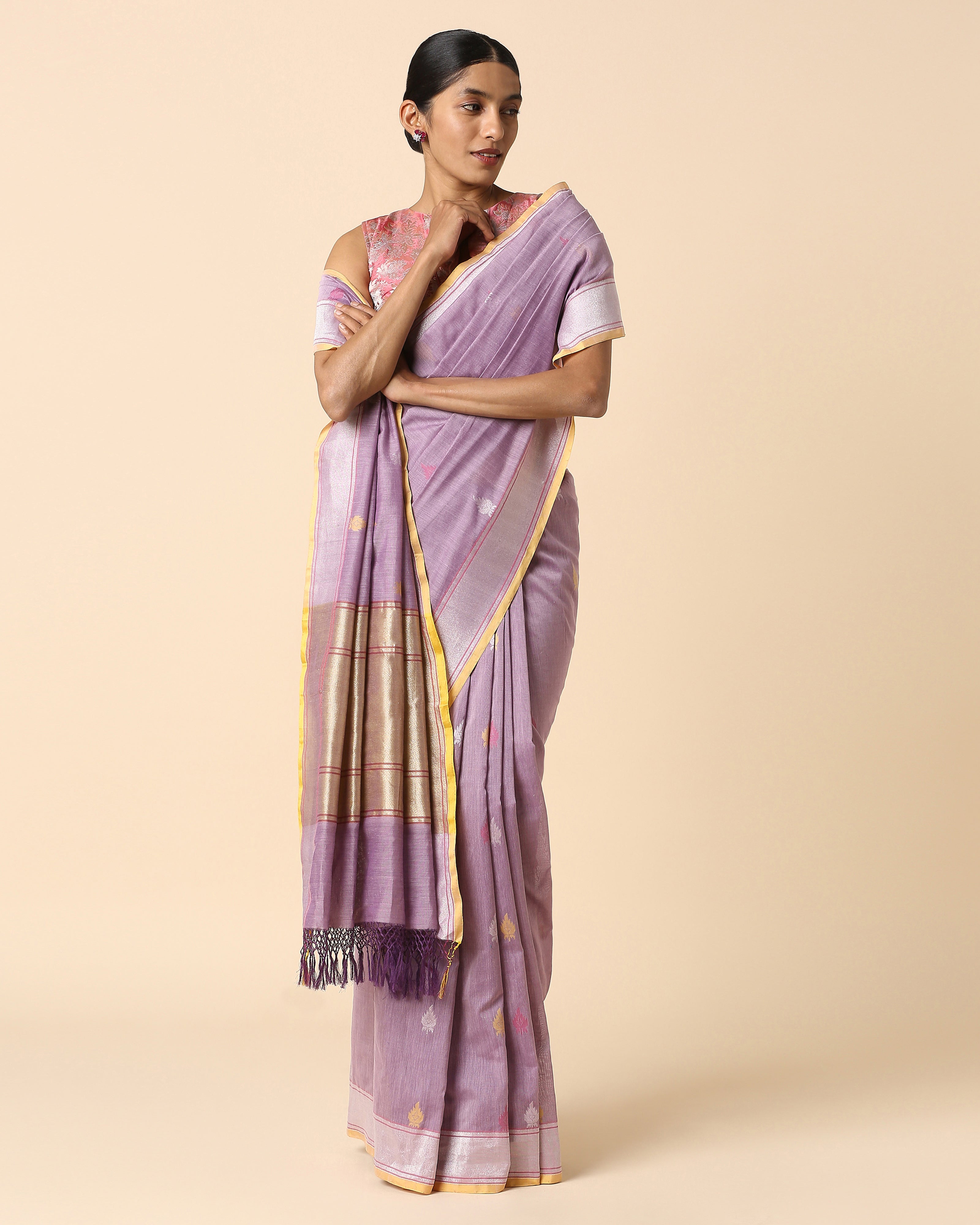 Yashita Banarasi Kadwa Cotton Saree