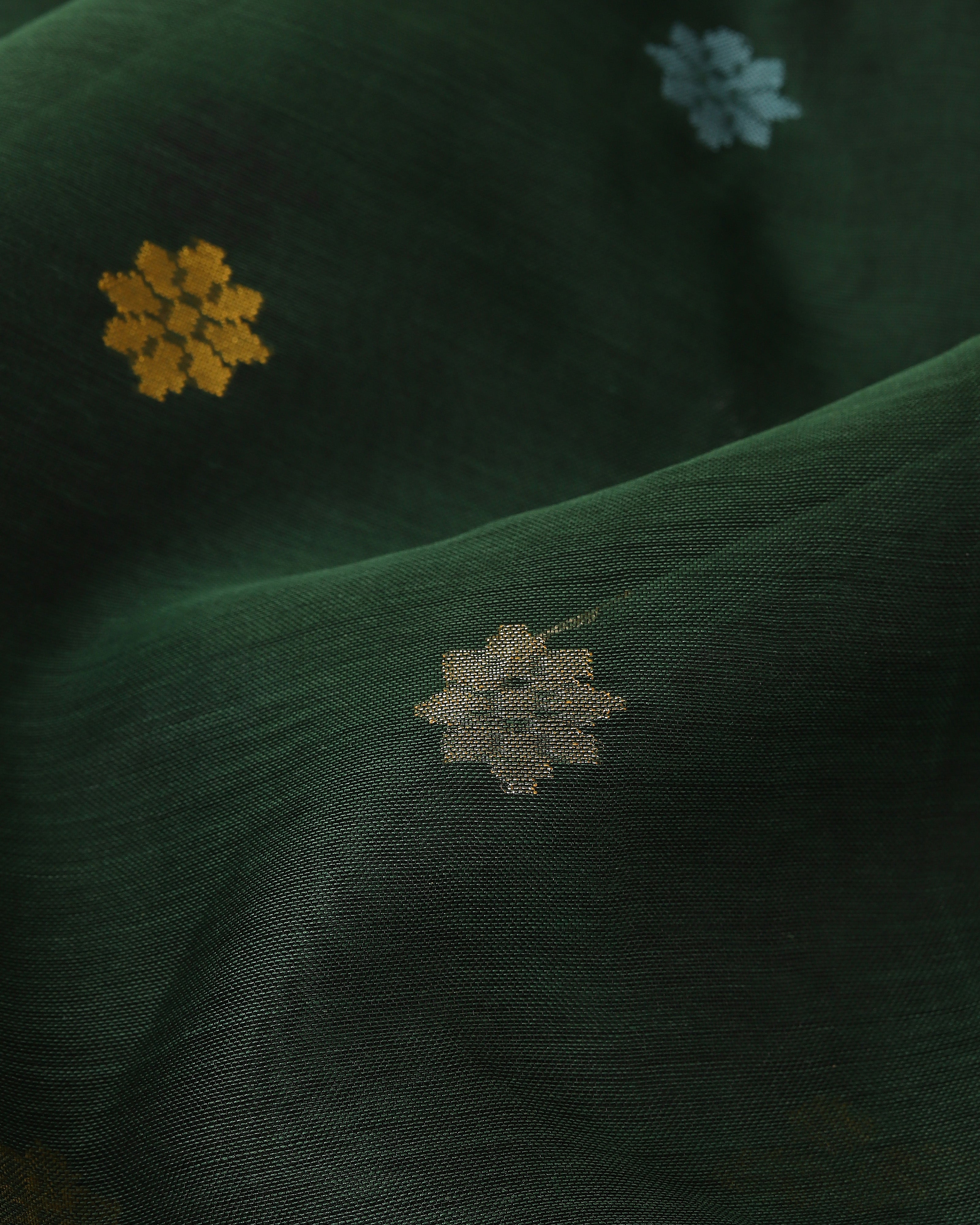 Pradha Banarasi Jamdani Silk Cotton Saree