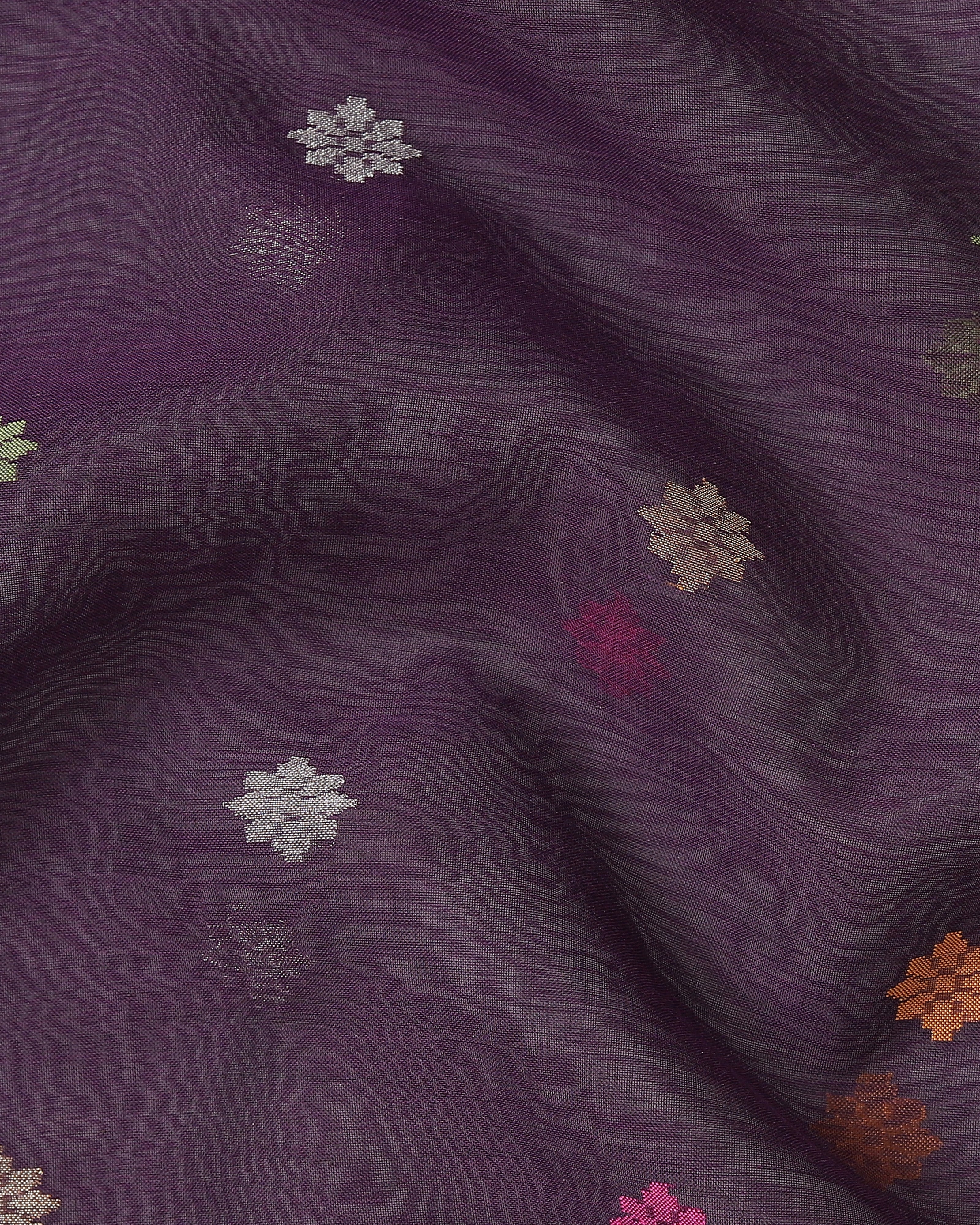 Pradha Banarasi Jamdani Silk Cotton Saree