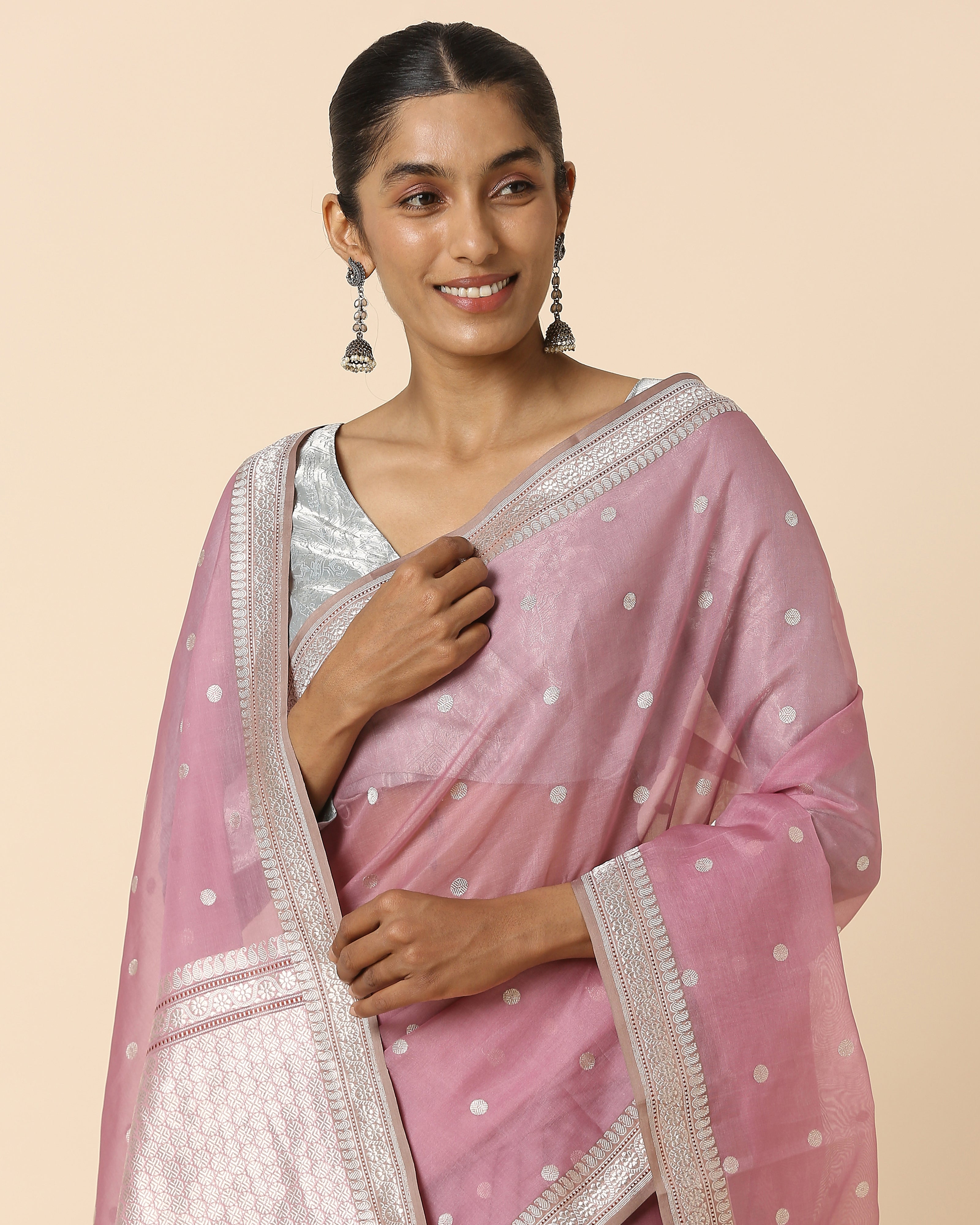 Tanishka Banarasi Kadwa Silk Cotton Saree