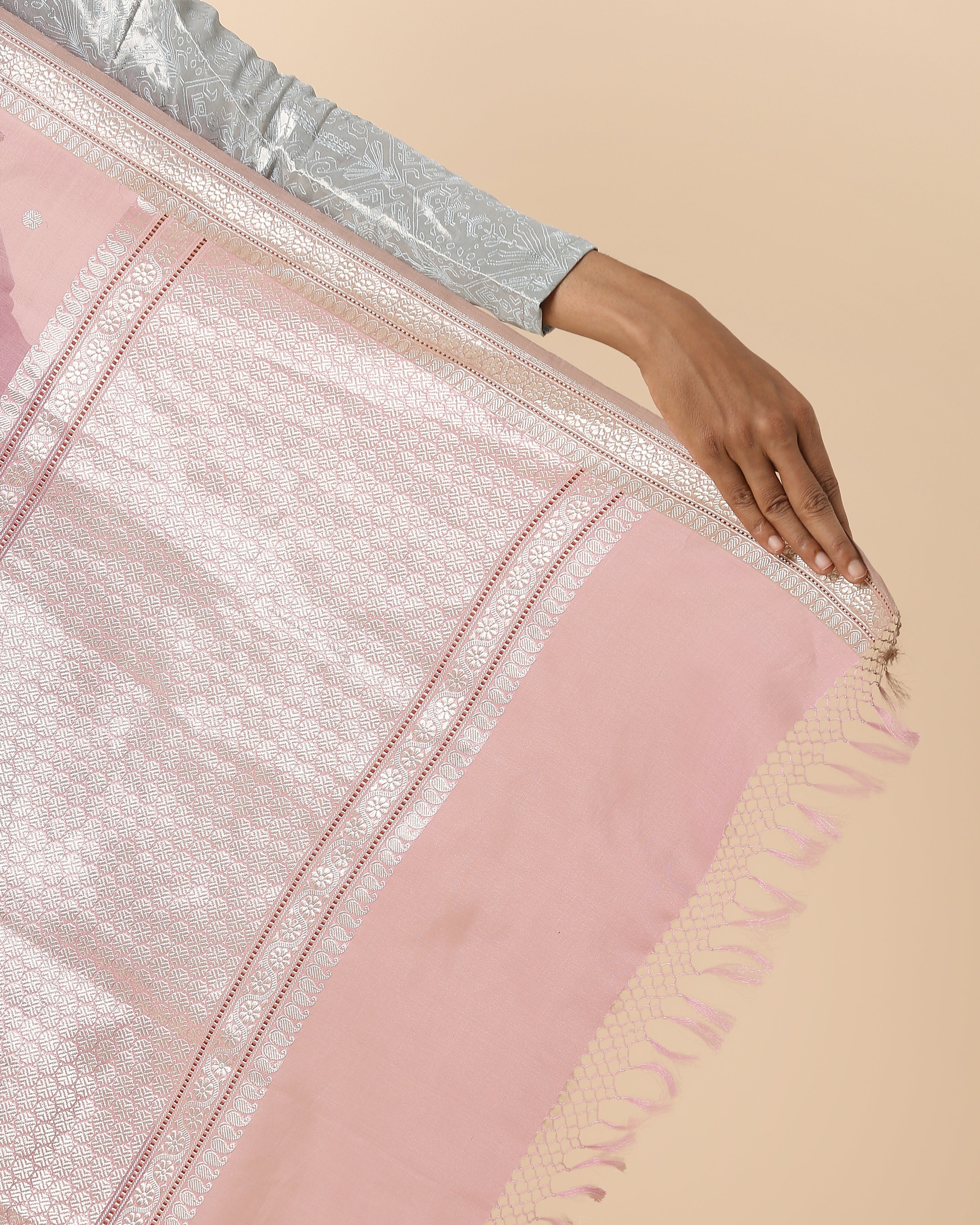 Tanishka Banarasi Kadwa Silk Cotton Saree