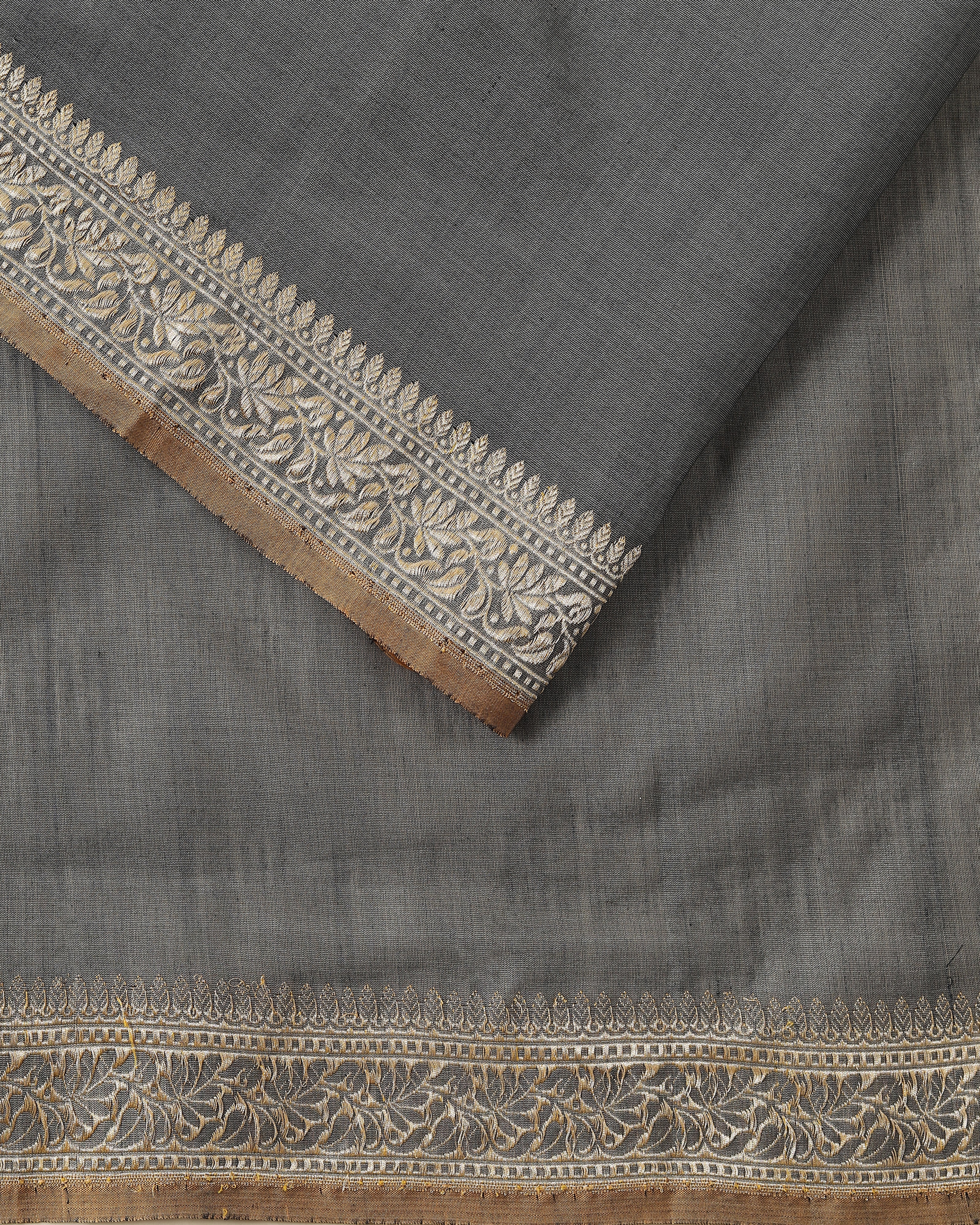 Saahil Banarasi Powdi Silk Cotton Saree