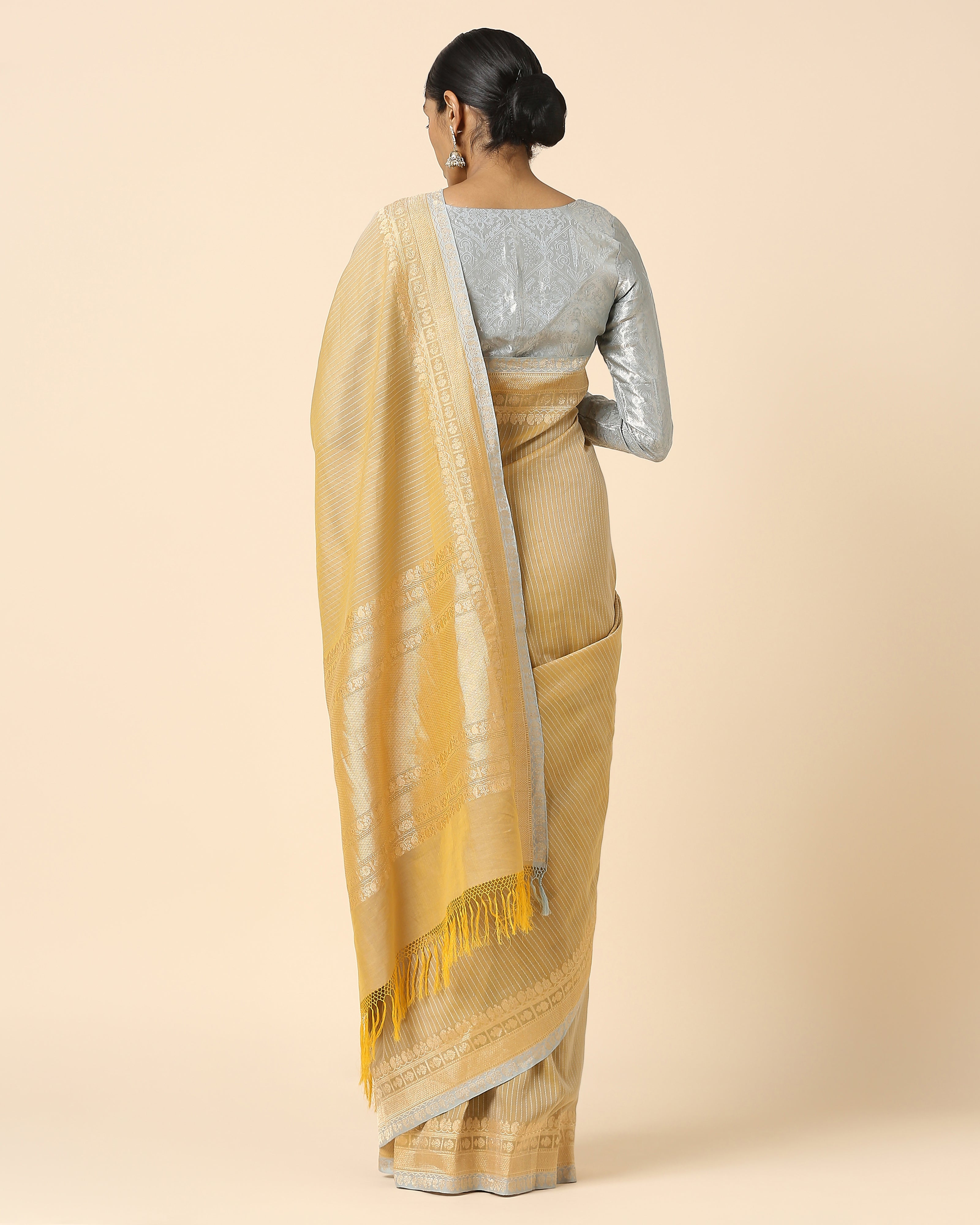 Atiana Banarasi Kadwa Cotton Saree