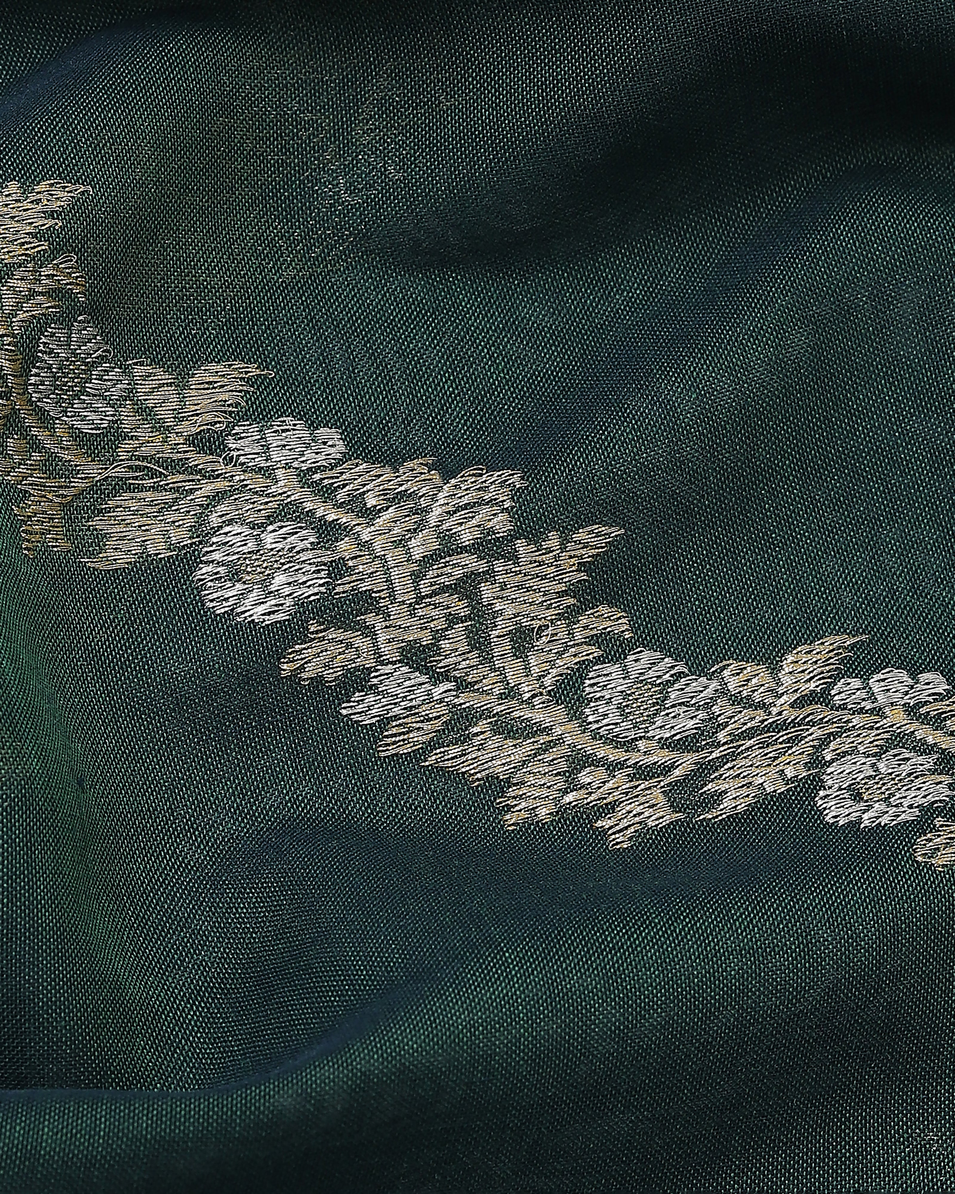 Heru Banarasi Kadwa Cotton Saree