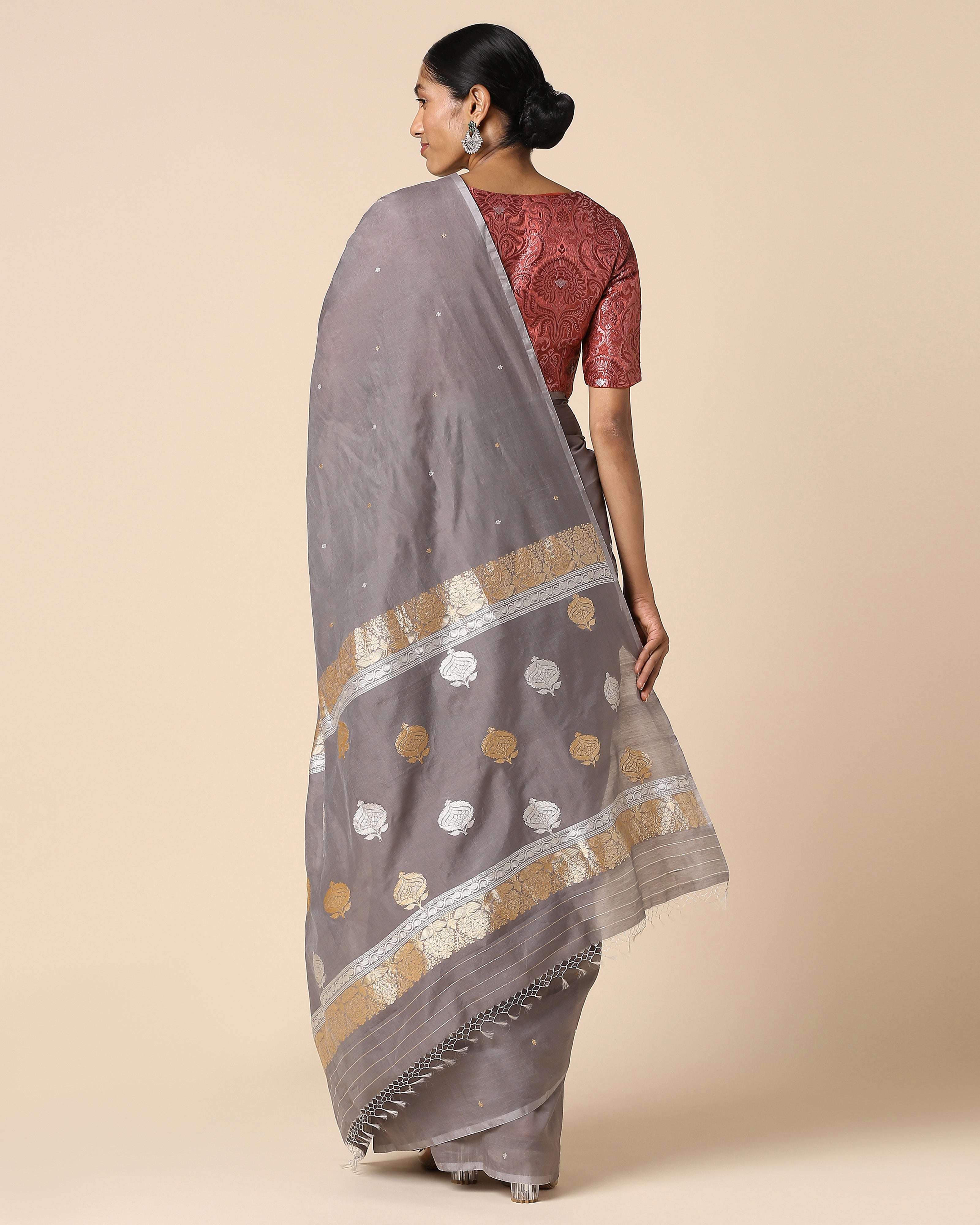 Smita Banarasi Kadwa Silk Cotton Saree