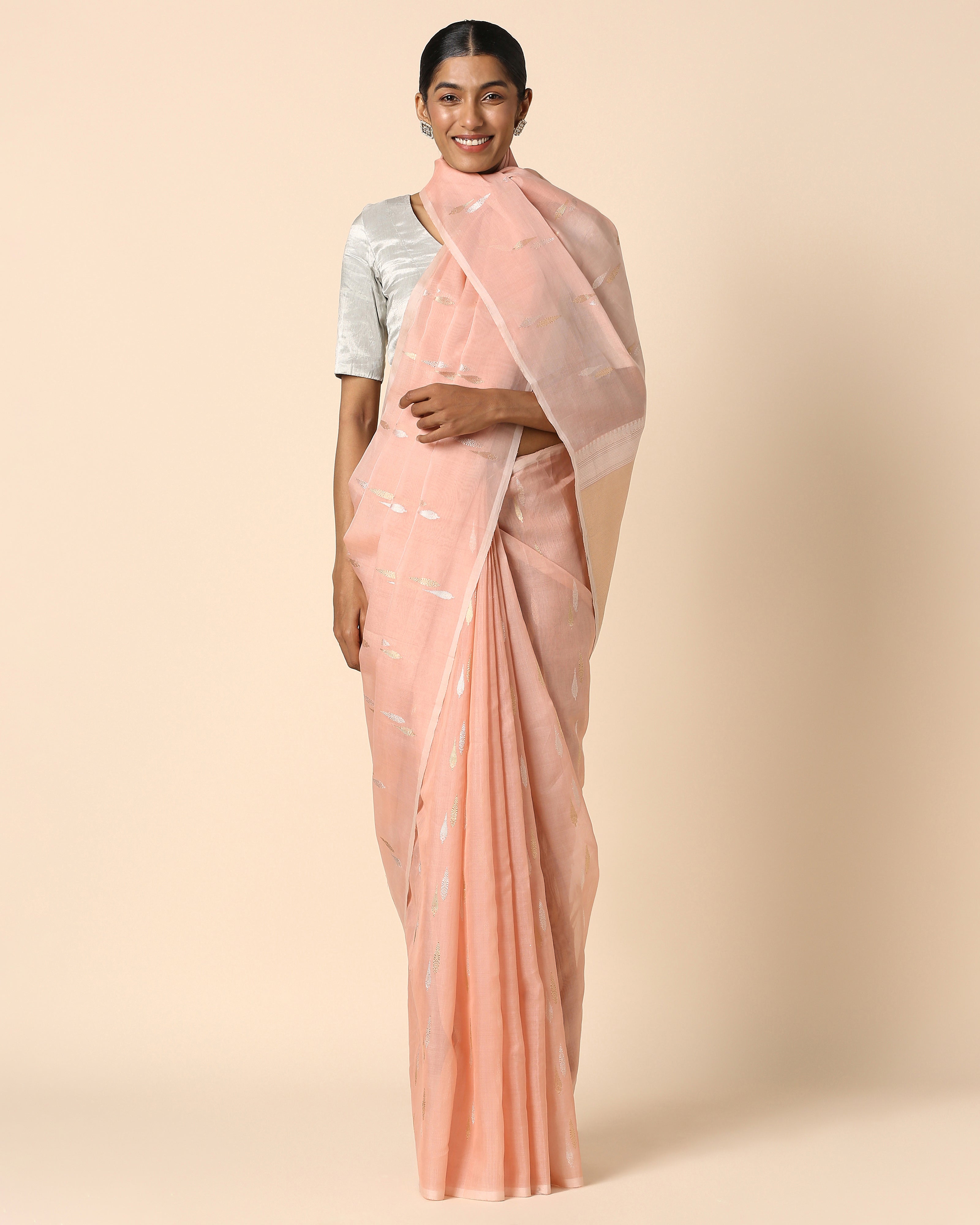 Avantika Banarasi Kadwa Silk Cotton Saree