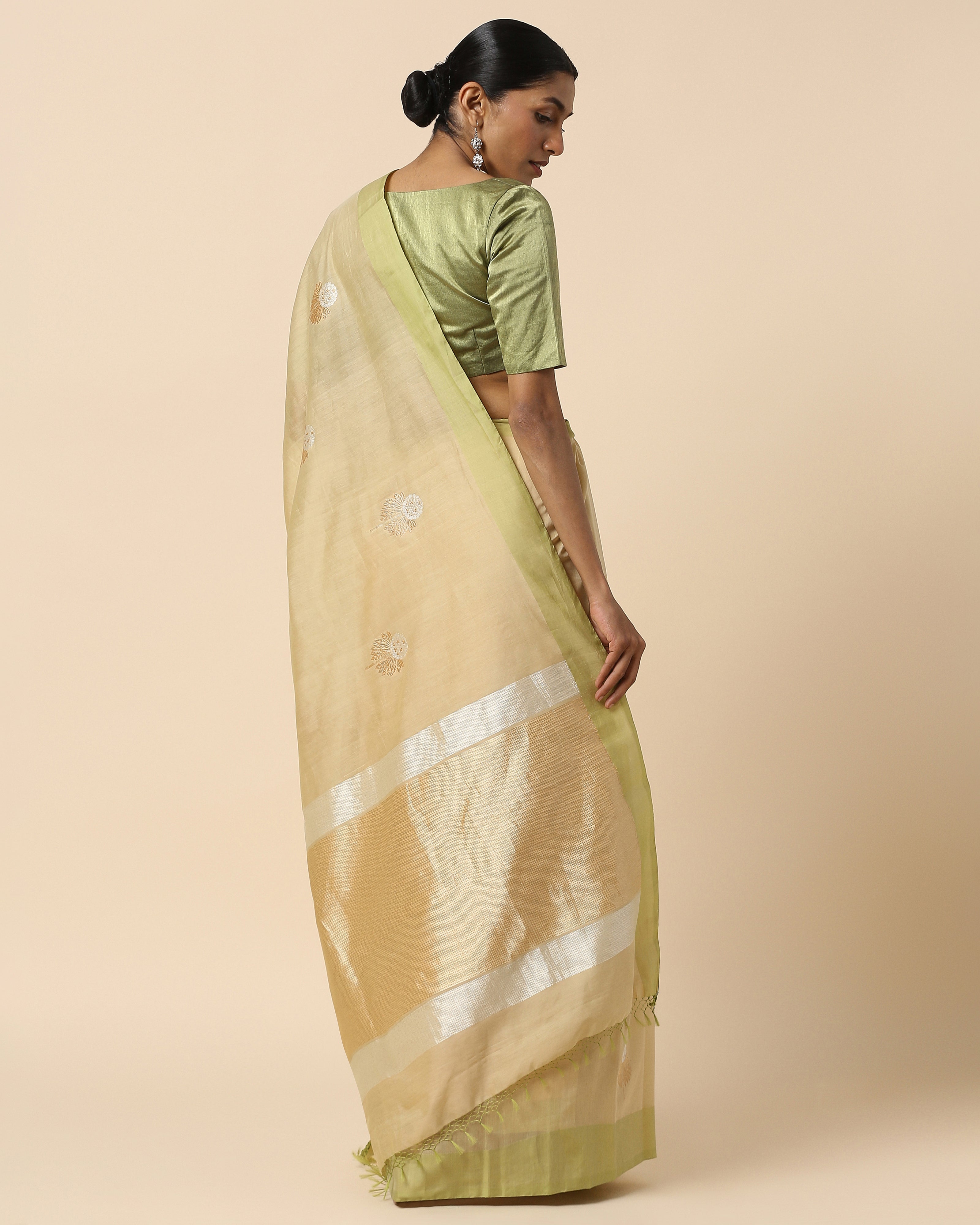 Charvi Banarasi Kadwa Silk Cotton Saree