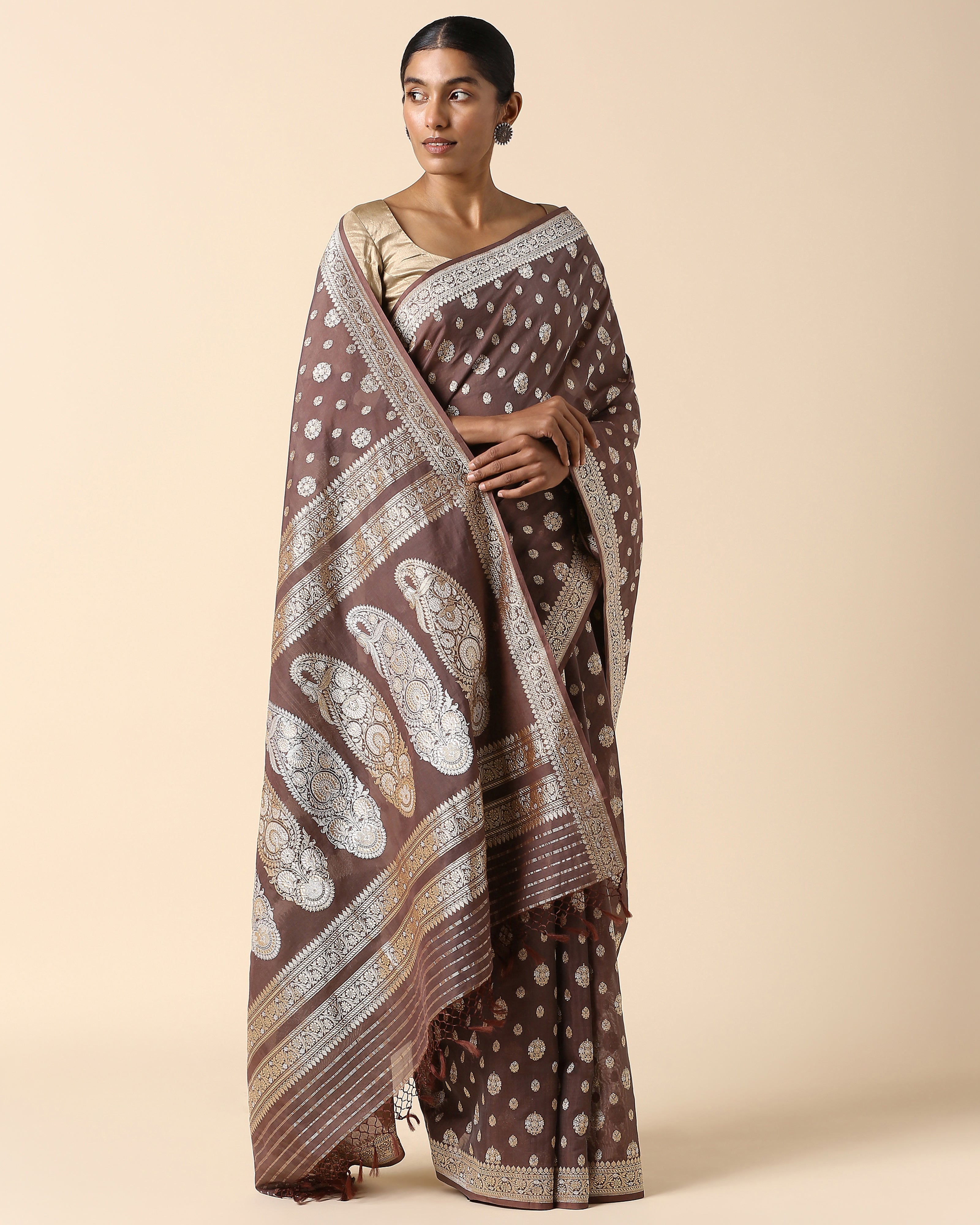 Kiya Banarasi Kadwa Silk Cotton Saree