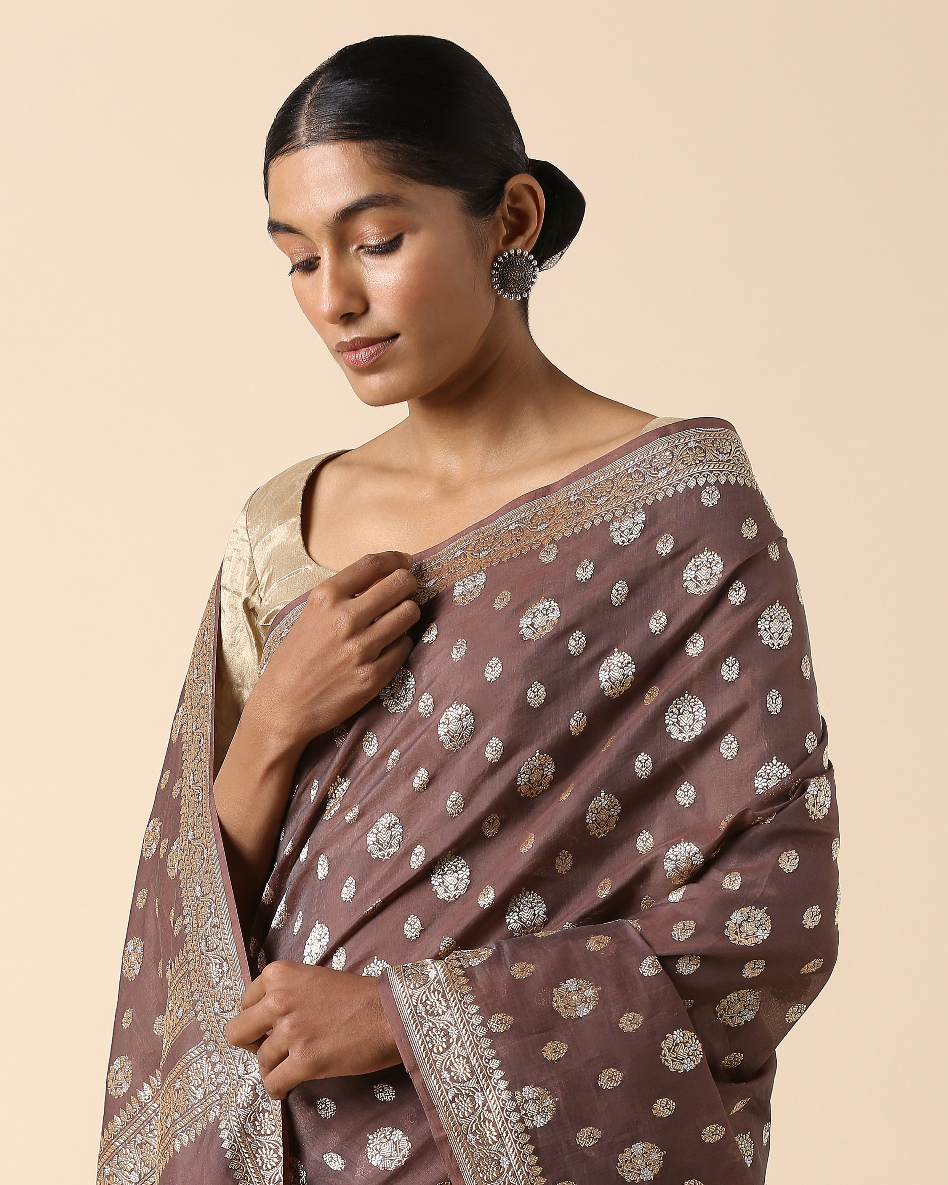 Kiya Banarasi Kadwa Silk Cotton Saree