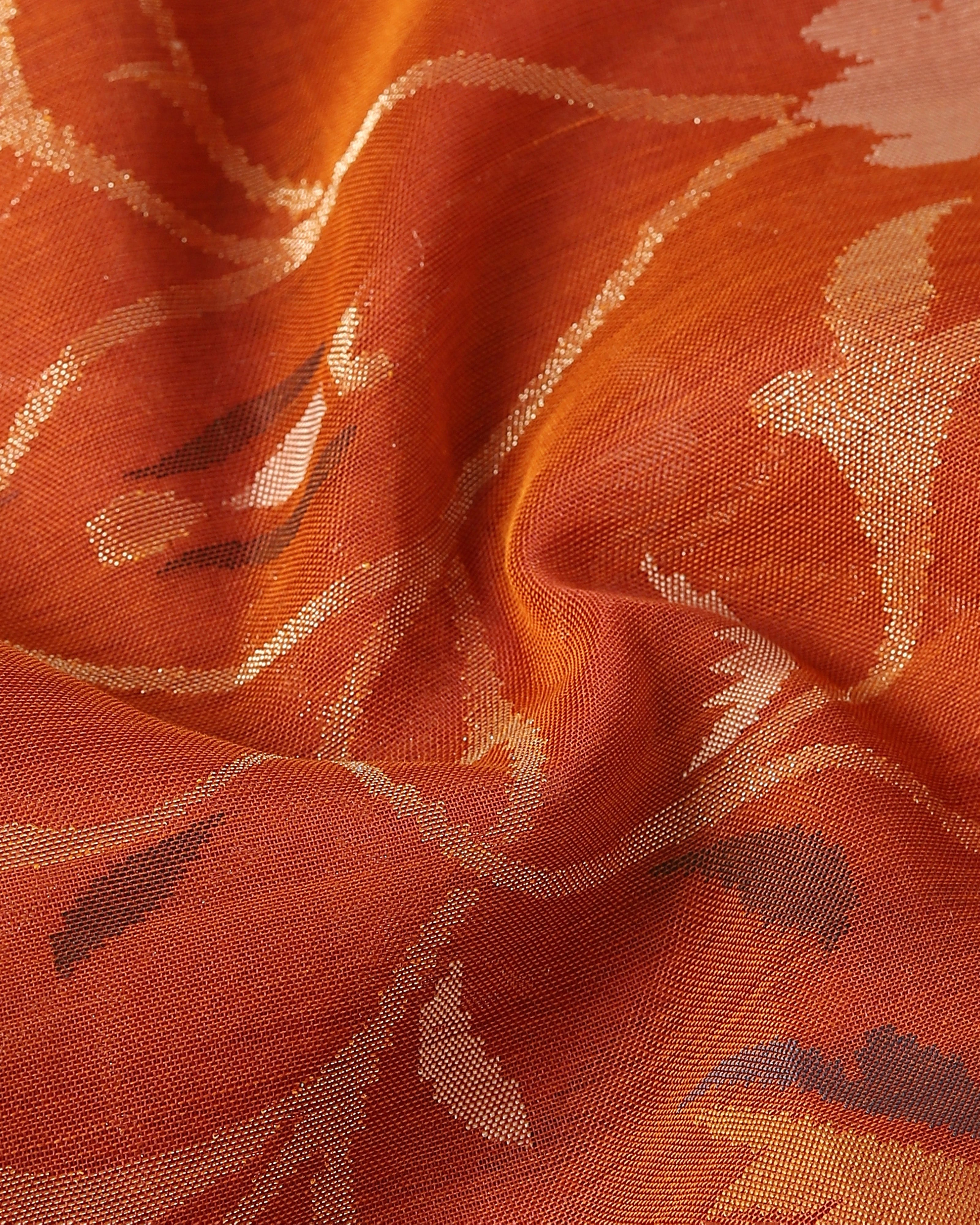 Perna Banarasi Jamdani Cotton Saree