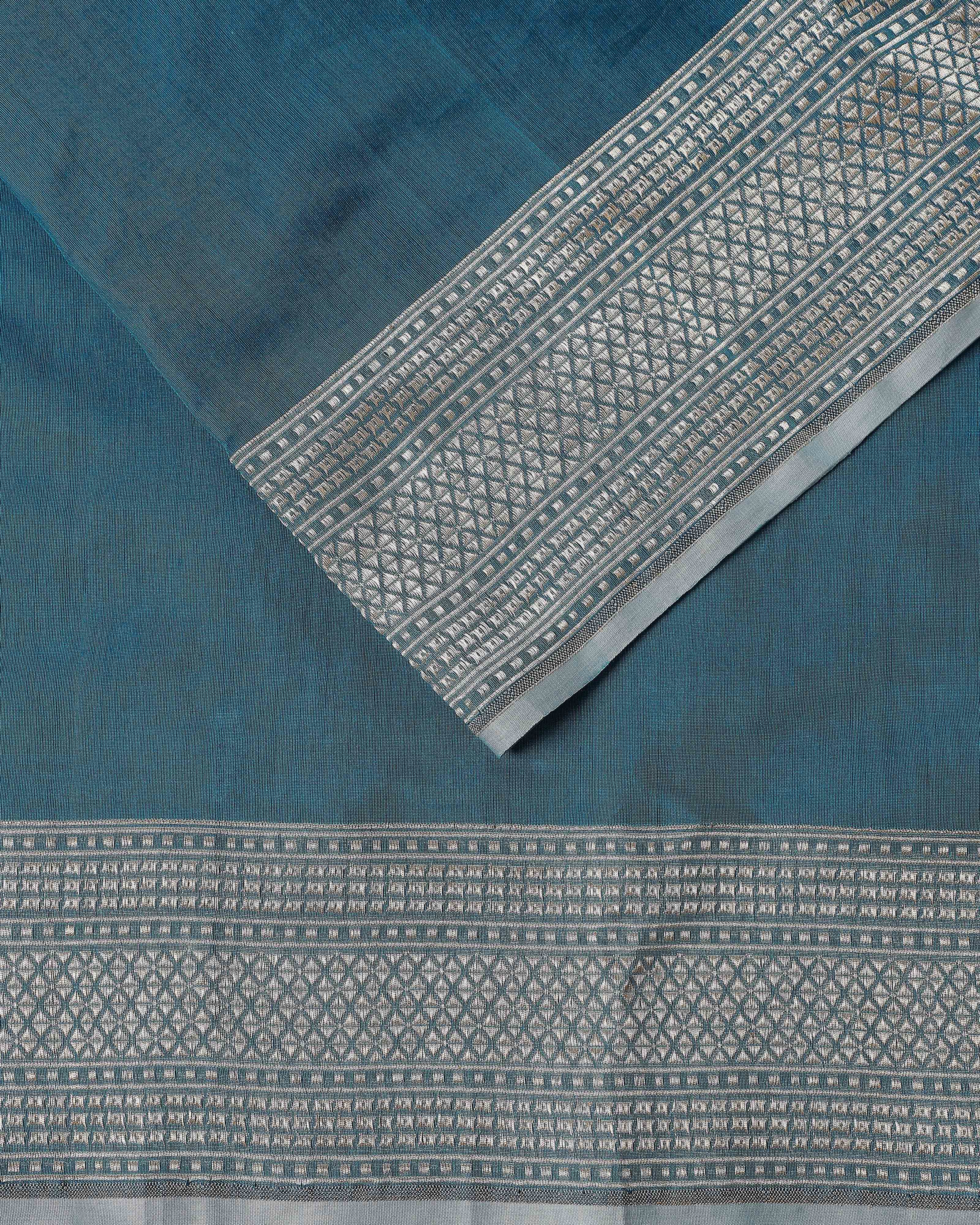 Revati Banarasi Kadwa Silk Cotton Saree