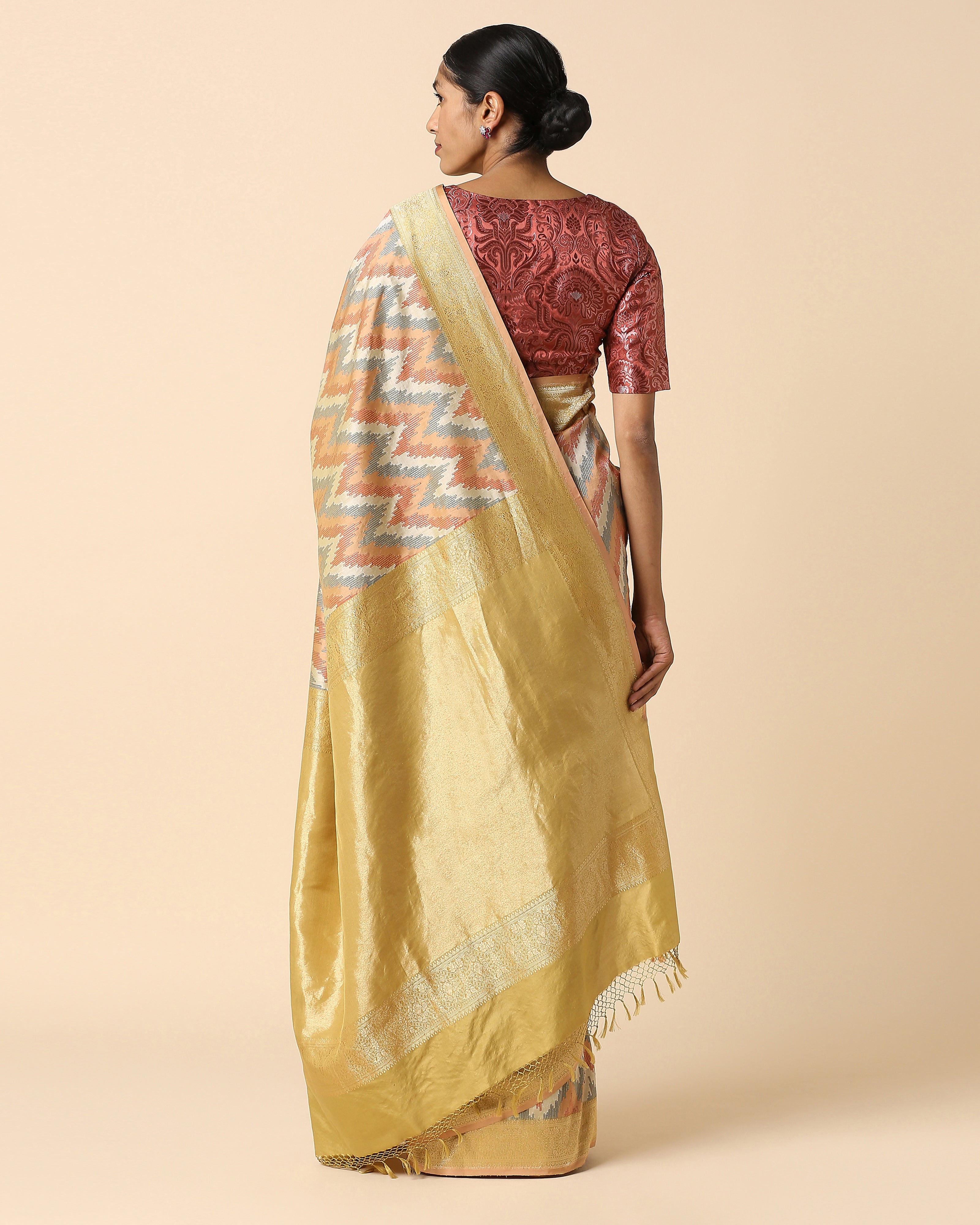 Shilp Banarasi Rangkaat Silk Saree
