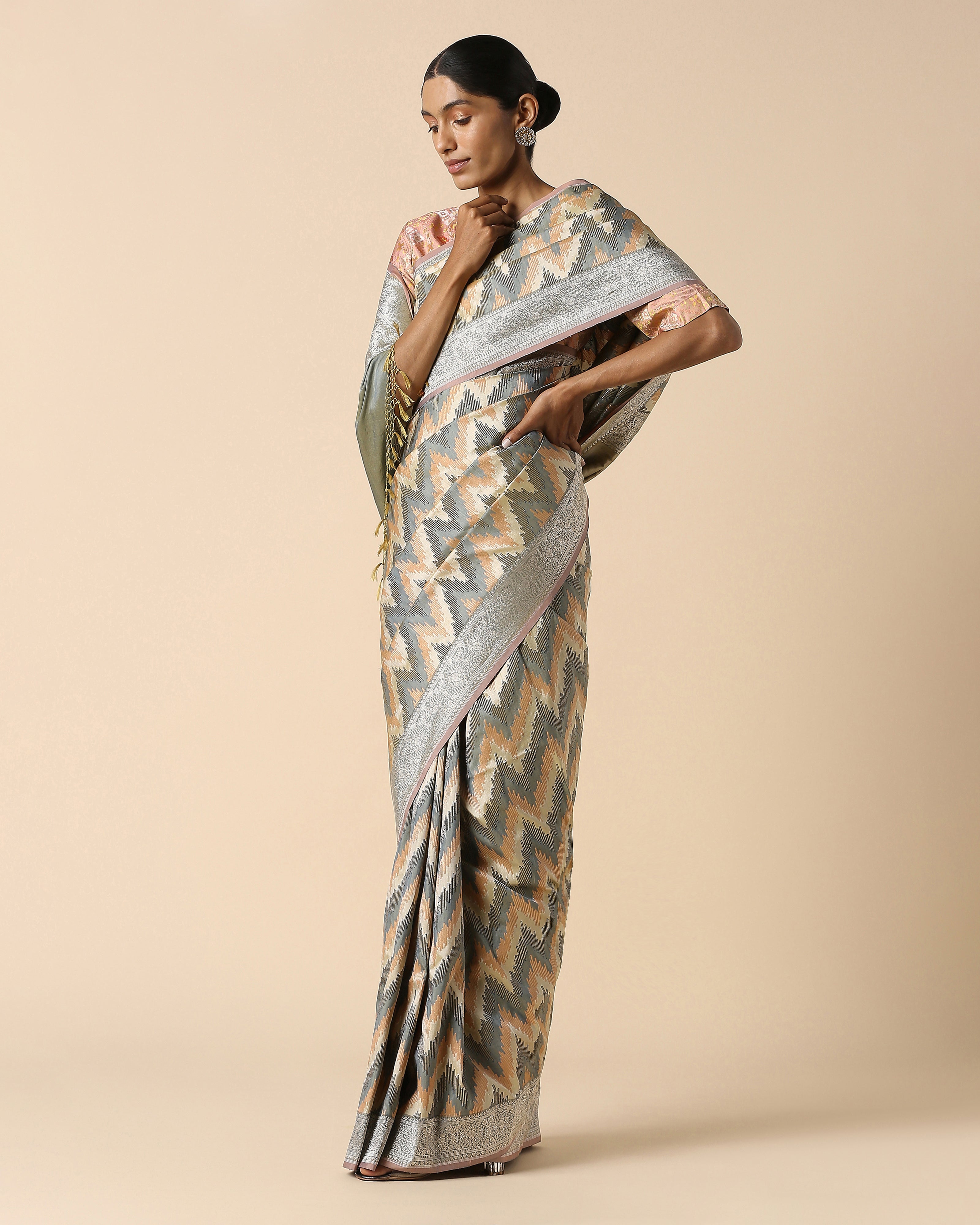 Shilp Banarasi Rangkaat Silk Saree