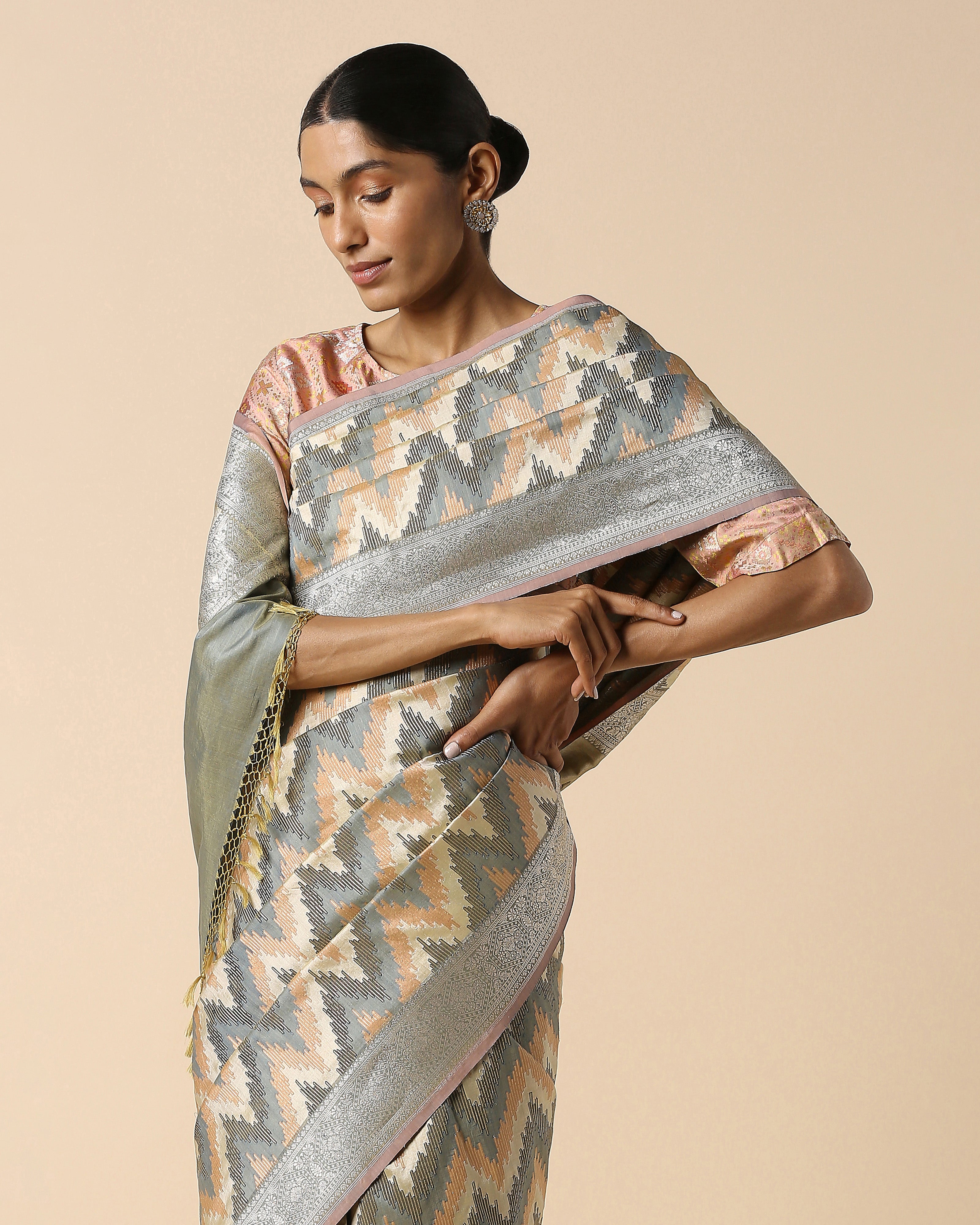 Shilp Banarasi Rangkaat Silk Saree