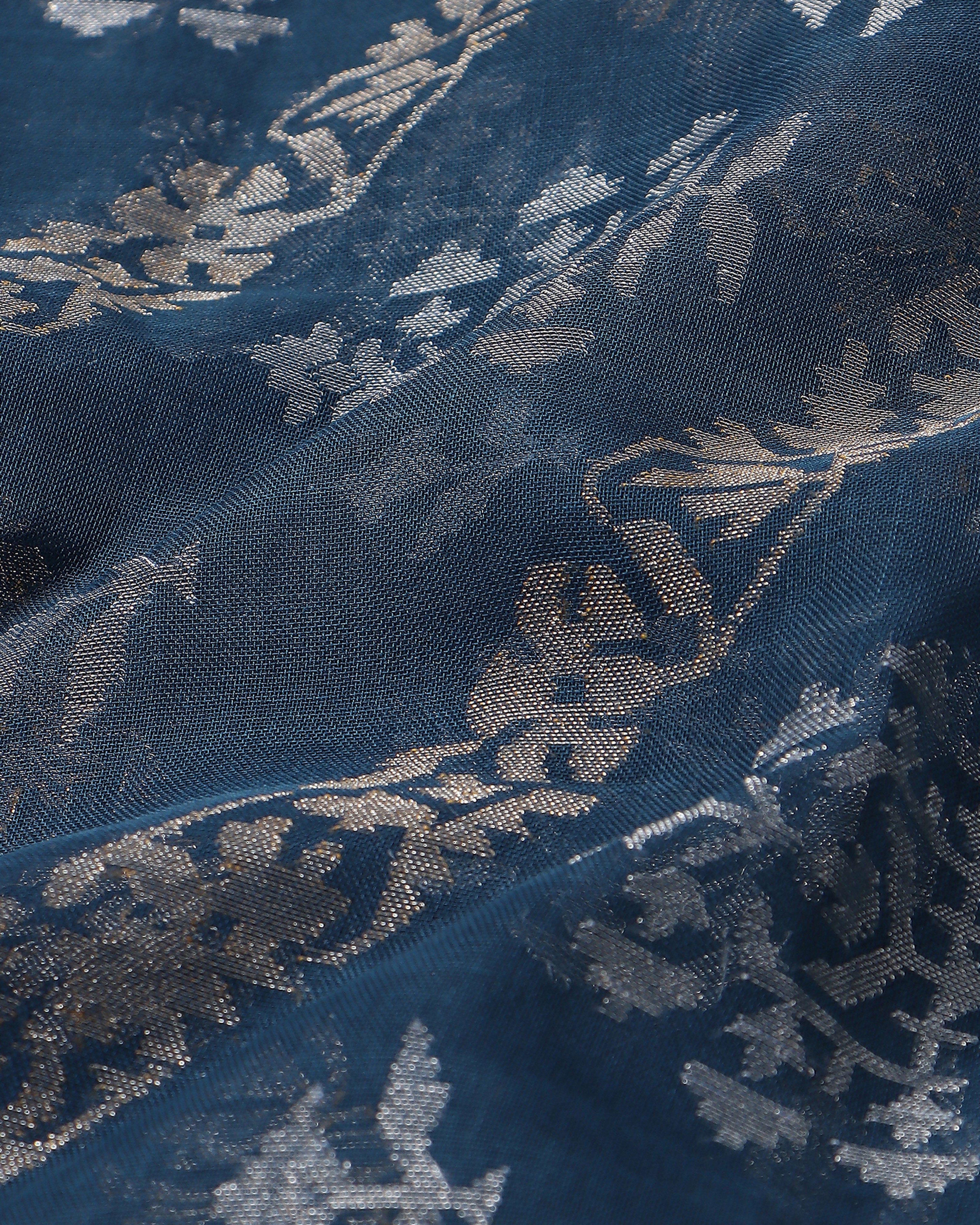 Giavana Banarasi Jamdani Cotton Saree