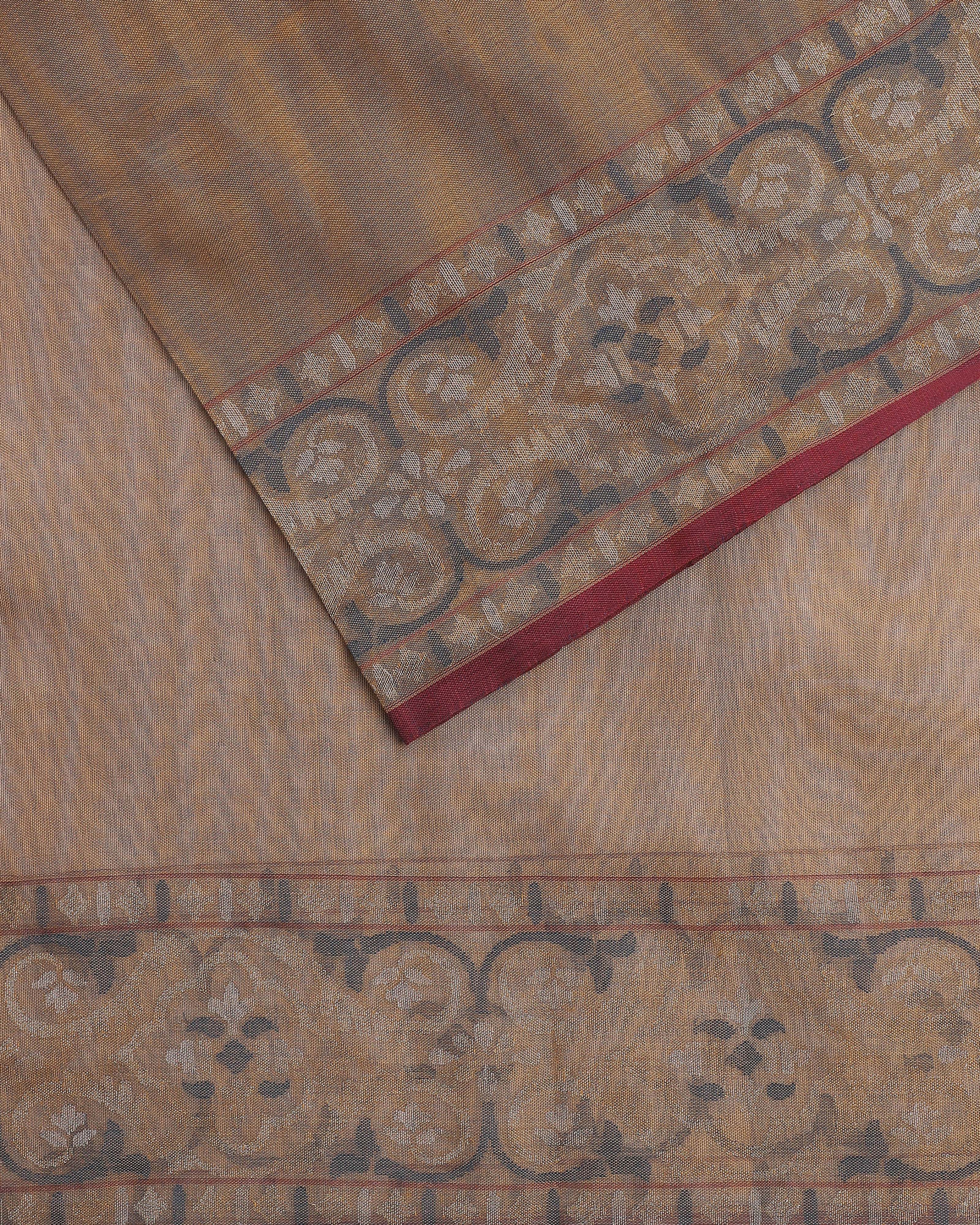 Lahna Banarasi Jamdani Cotton Saree