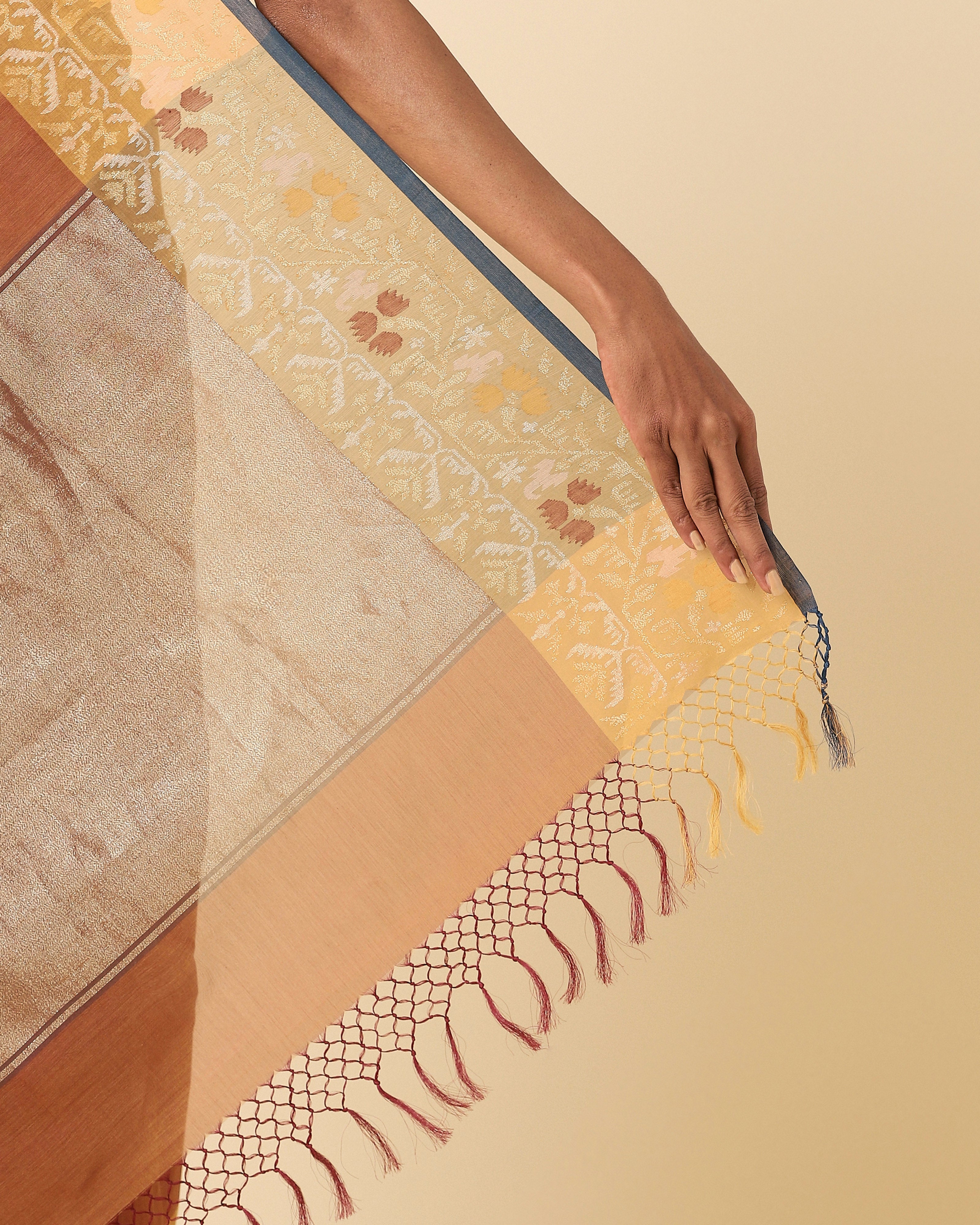 Keila Banarasi Jamdani Cotton Saree