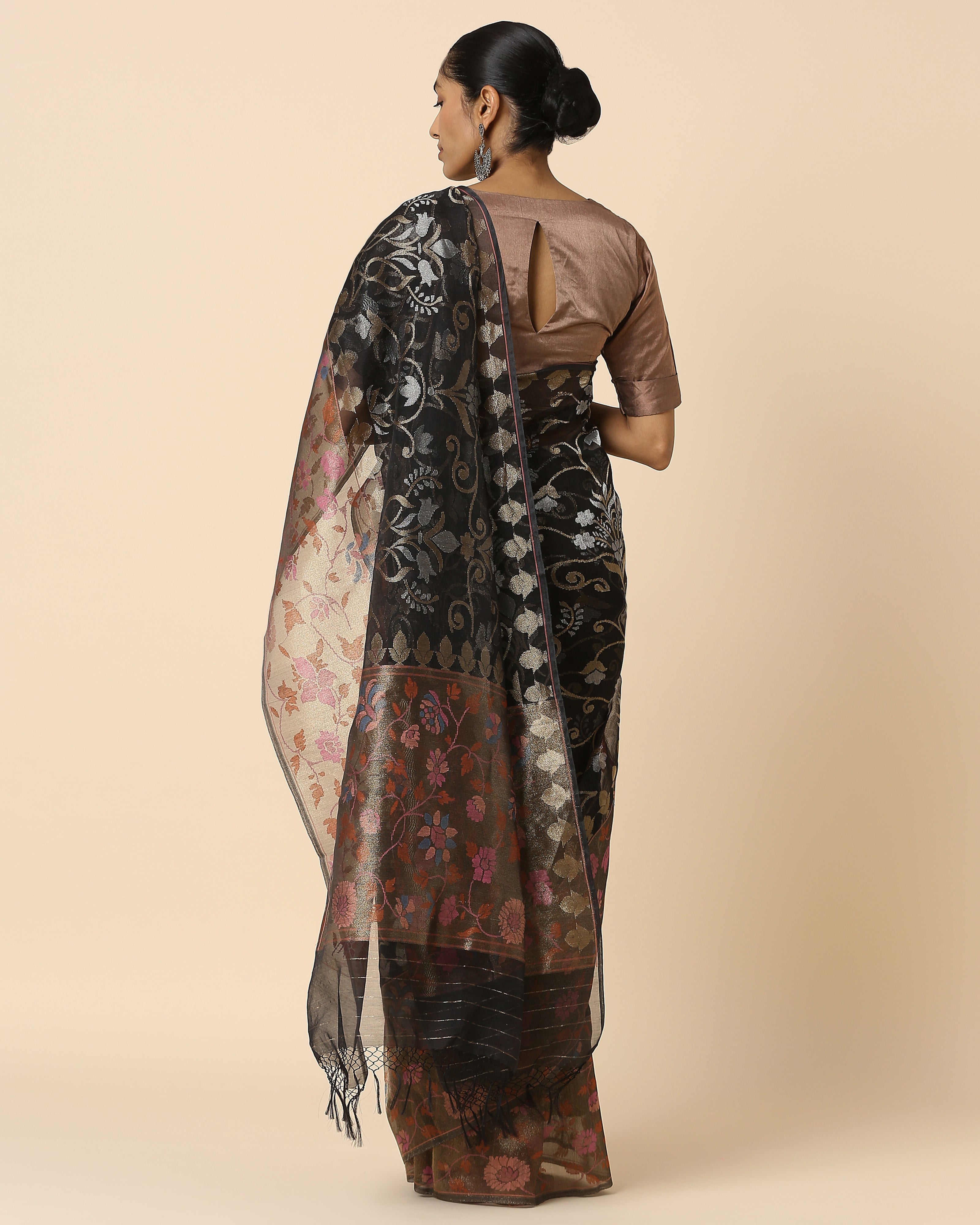 Shalika Banarasi Jamdani Silk Cotton Saree