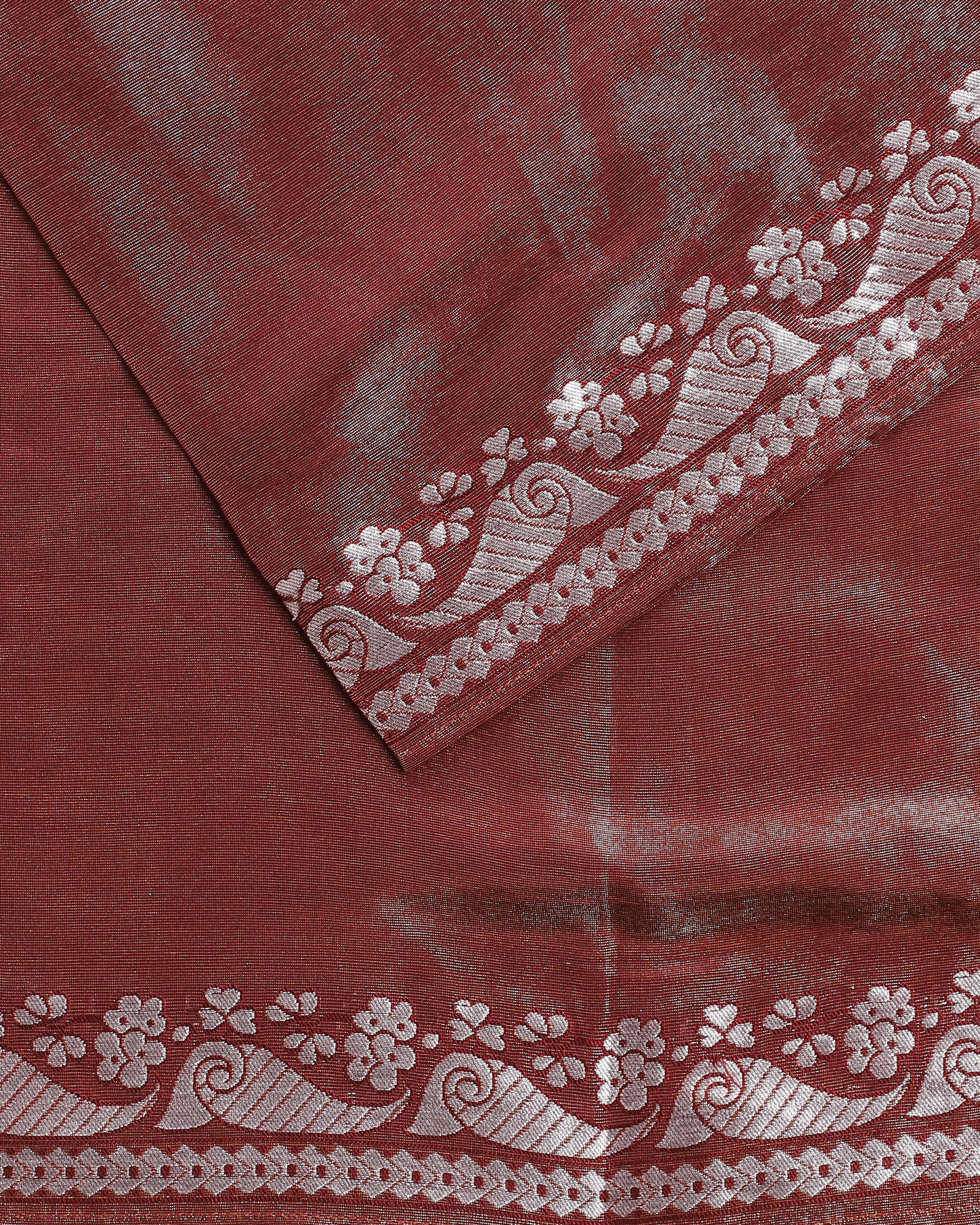 Gaman Banarasi Cutwork Silk Saree