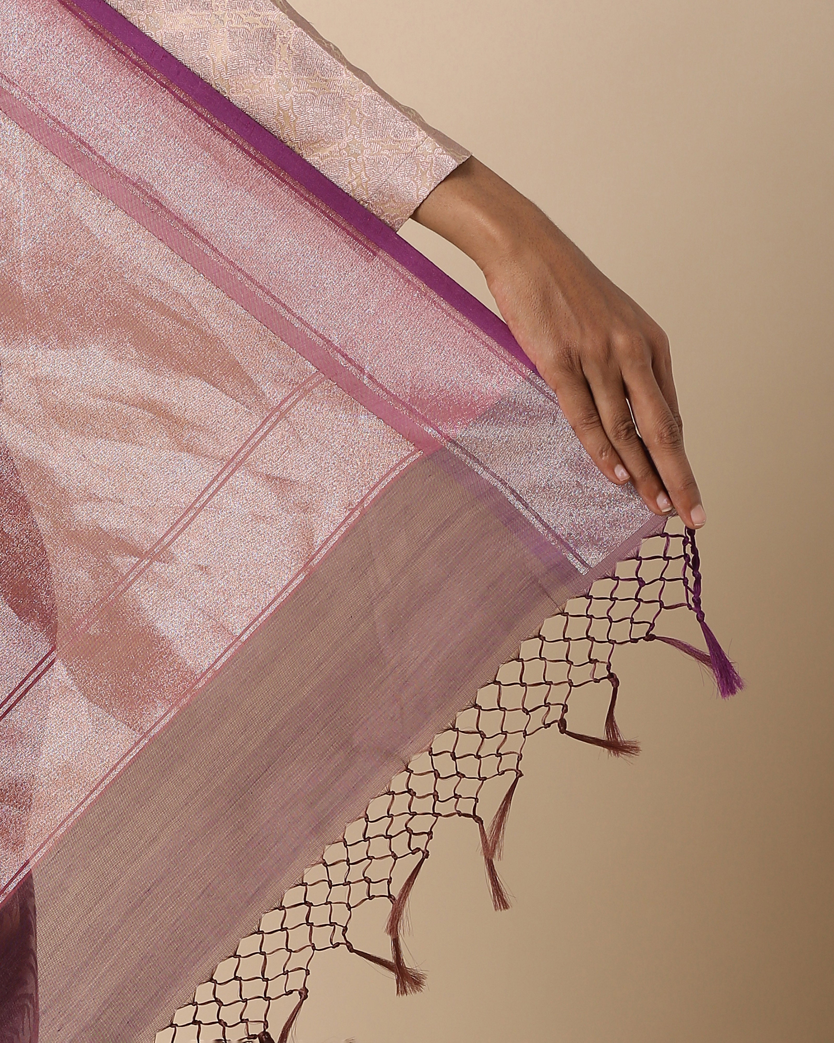 Noor Banarasi Jamdani Silk Cotton Saree