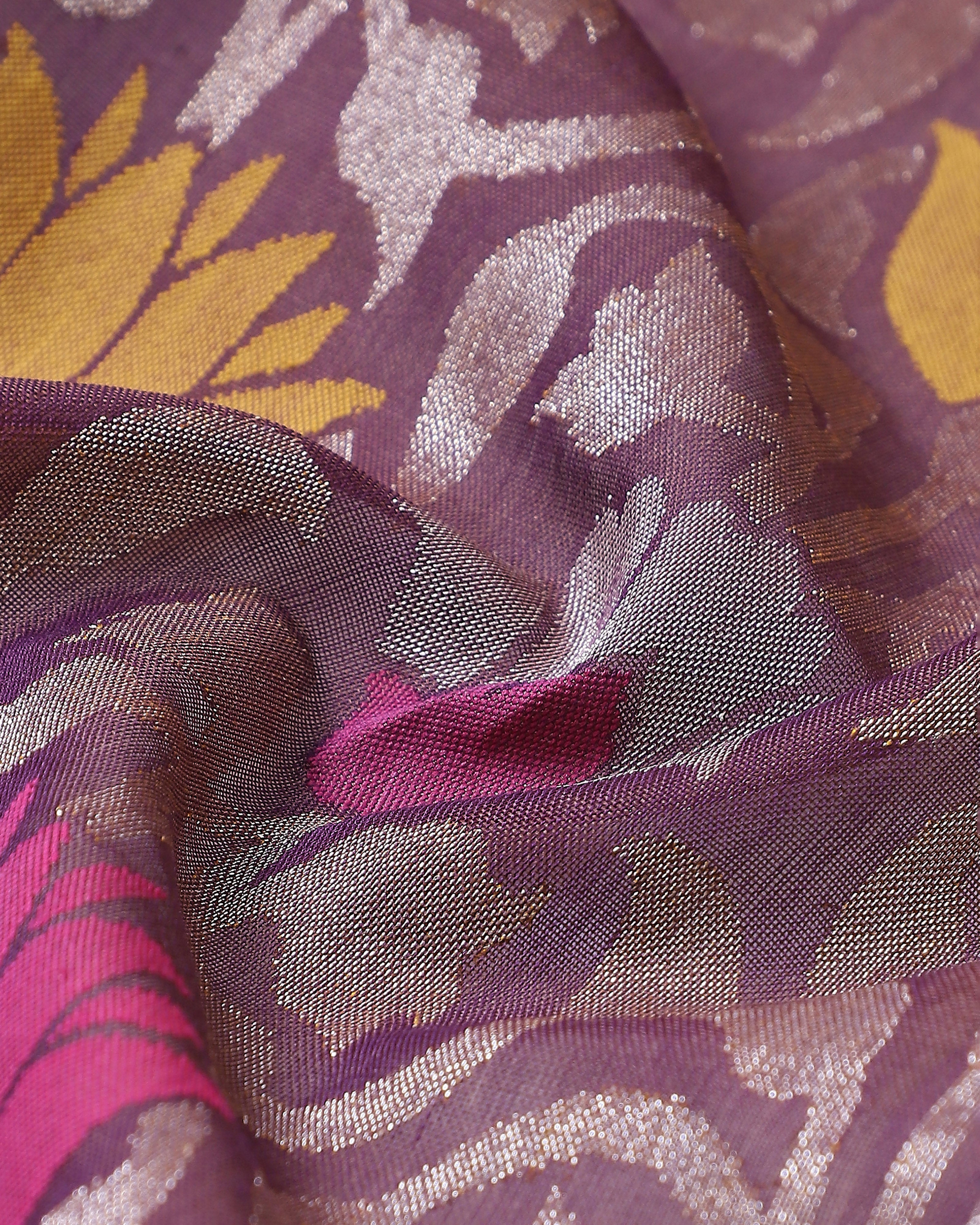 Noor Banarasi Jamdani Silk Cotton Saree