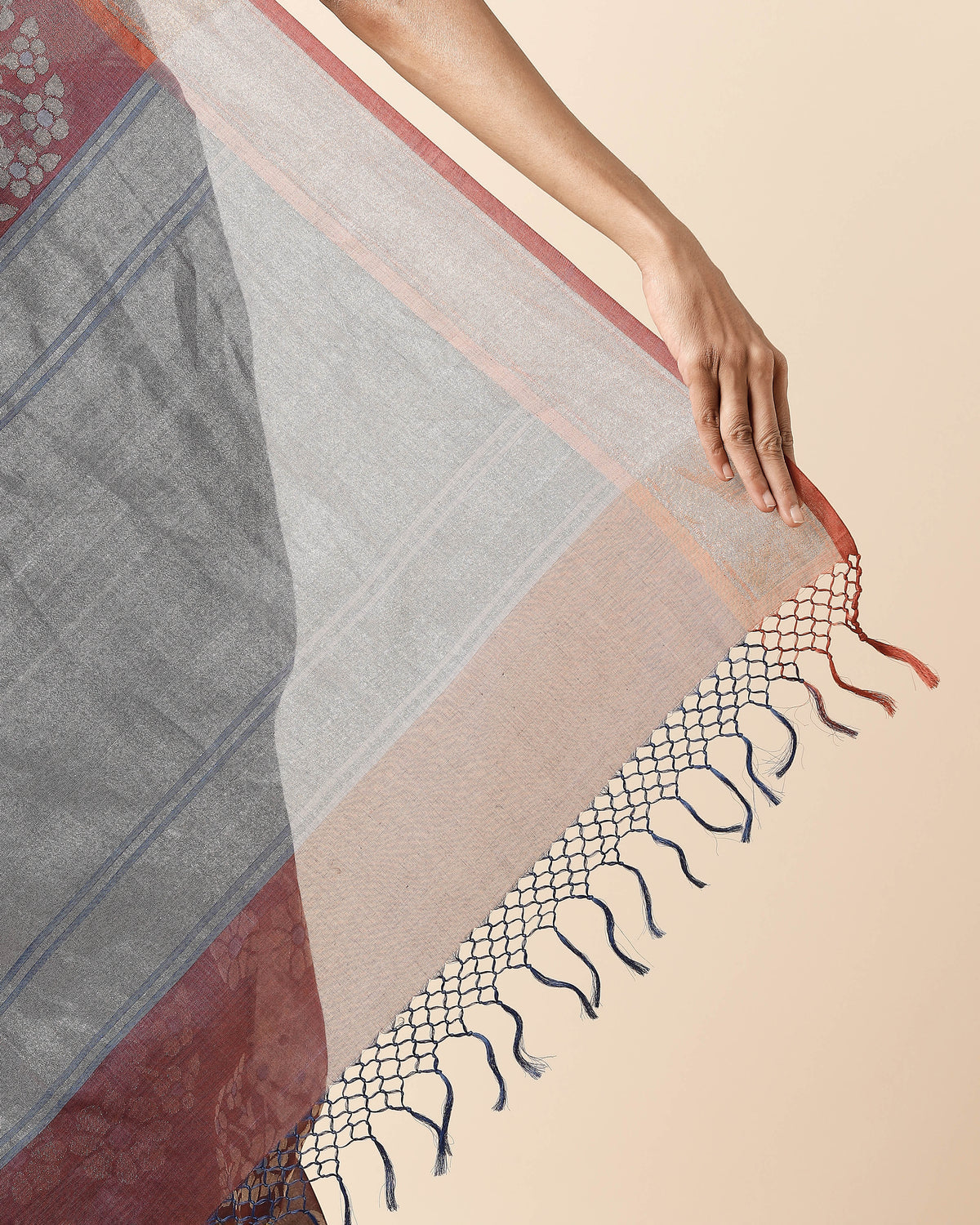 Adrin Banarasi Jamdani Cotton Saree