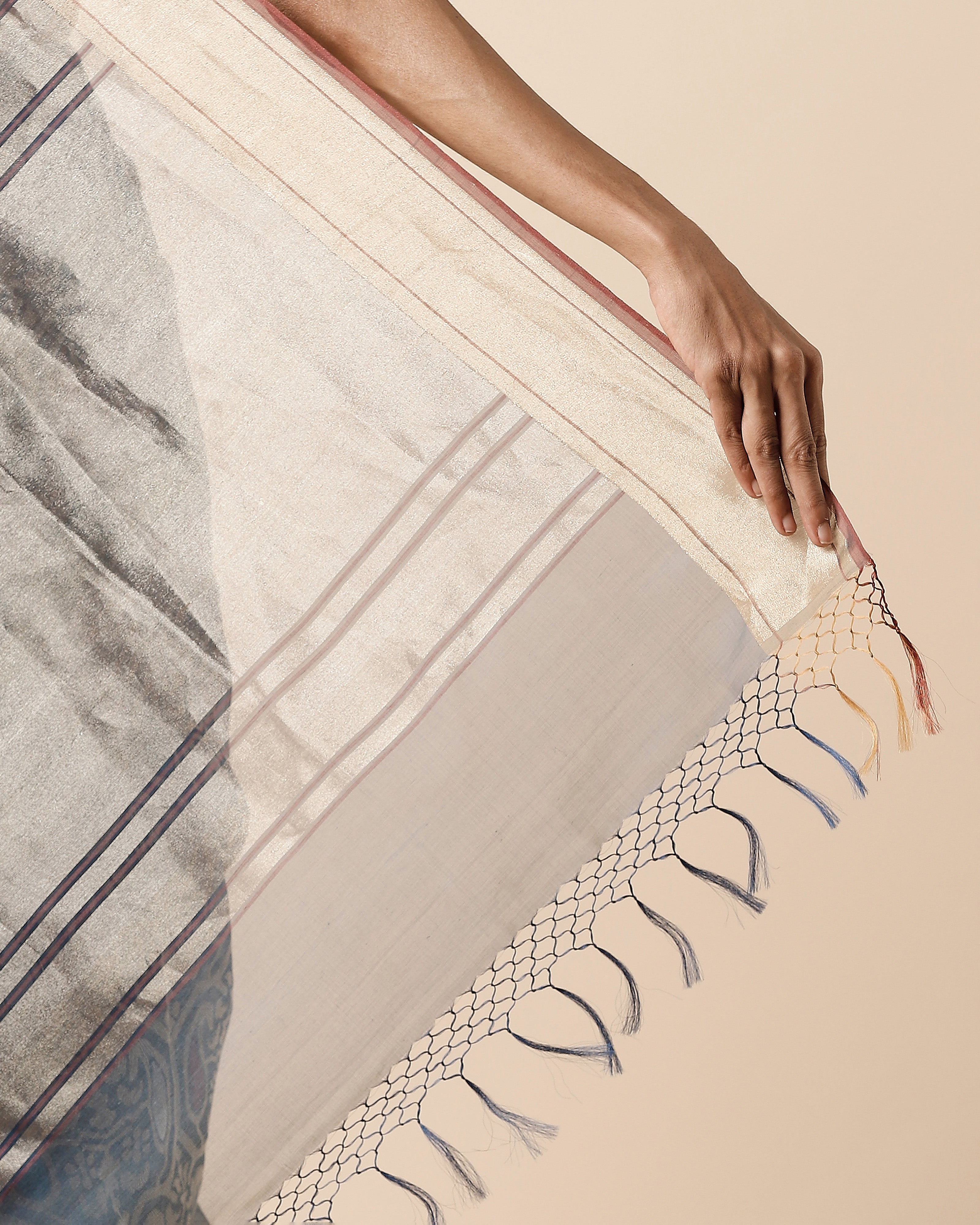 Keyani Banarasi Jamdani Silk Cotton Saree