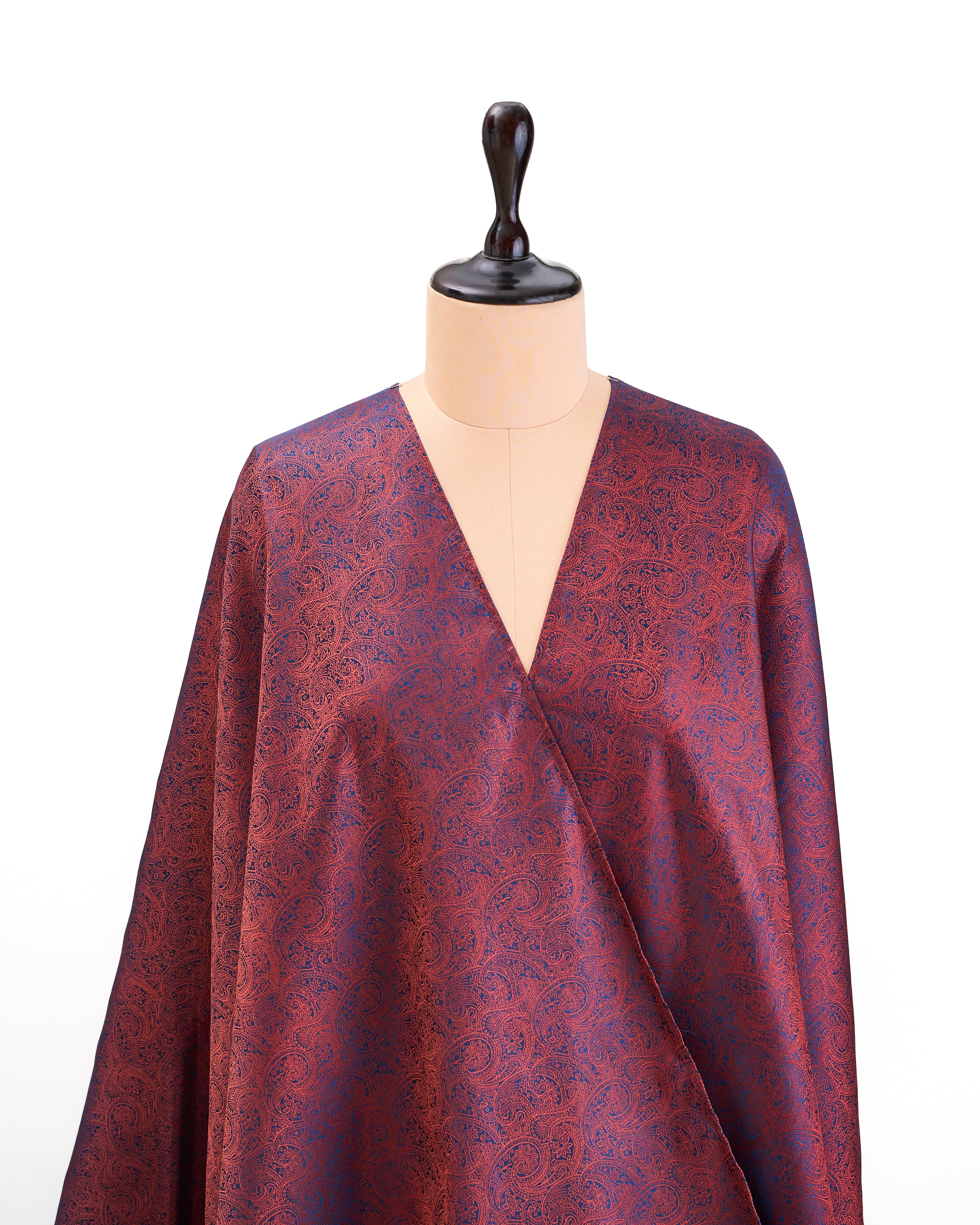 Kaalki Banarasi Tanchoi Silk Suit Fabric