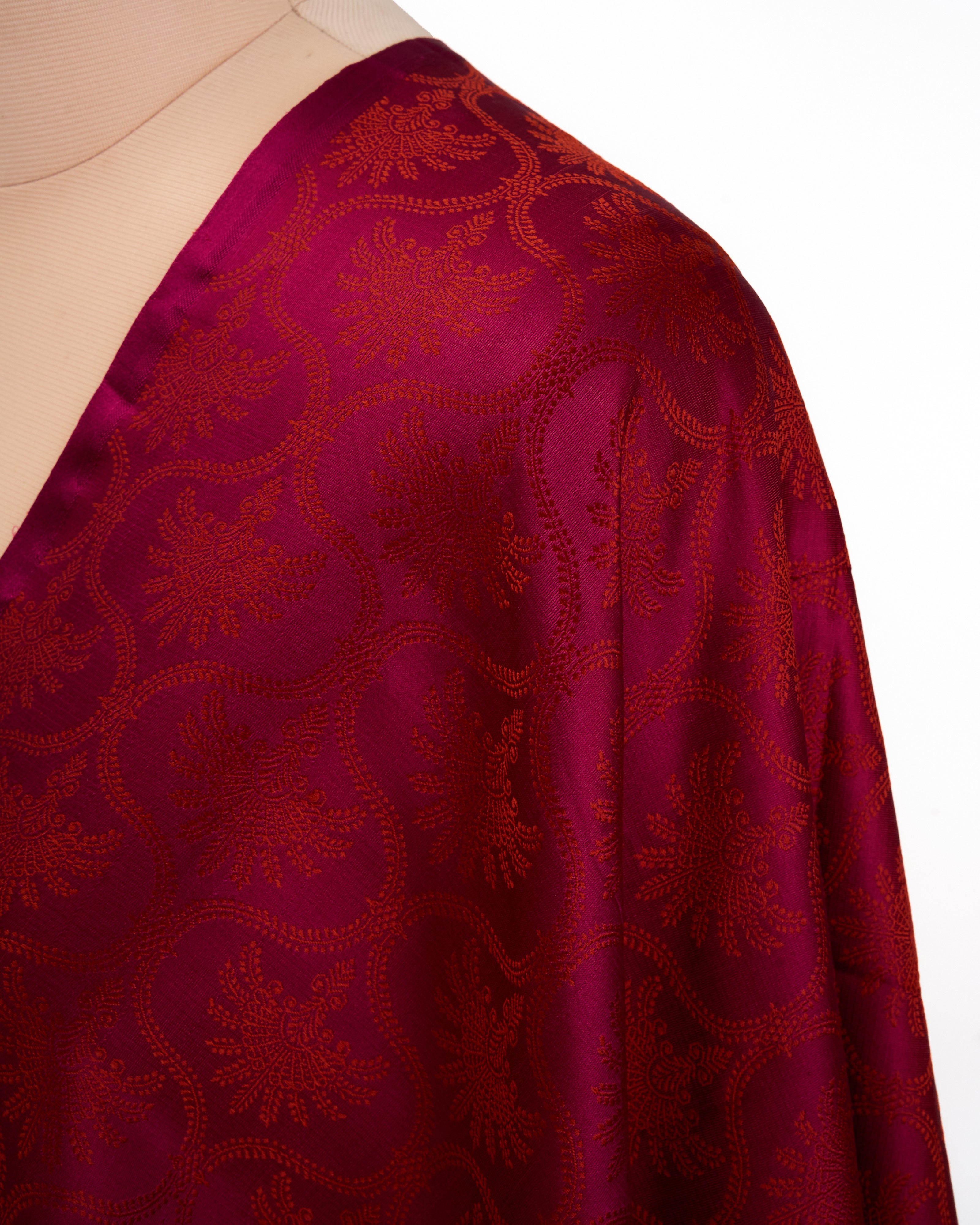 Ganak Banarasi Tanchoi Silk Suit Fabric