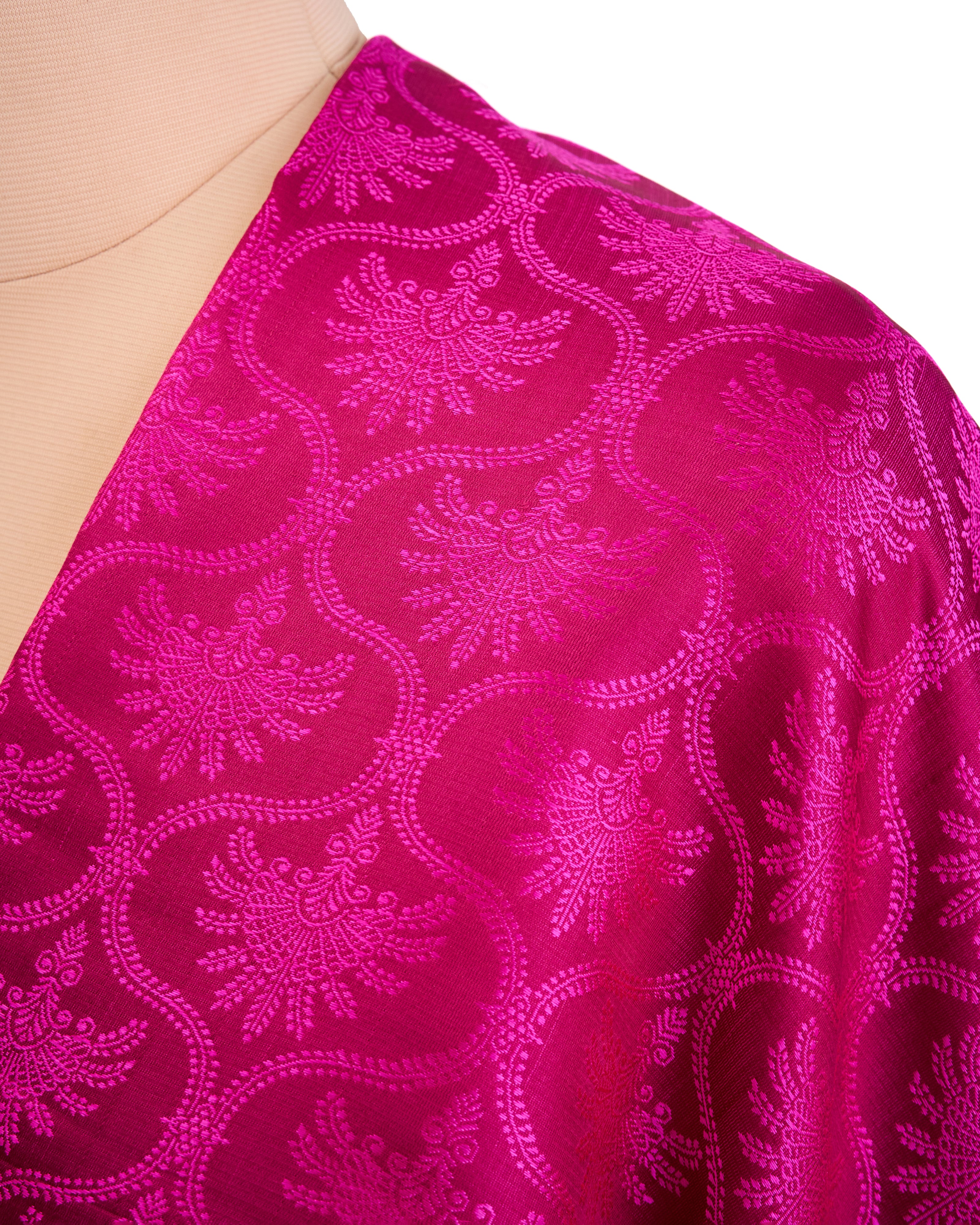 Ganak Banarasi Tanchoi Silk Suit Fabric