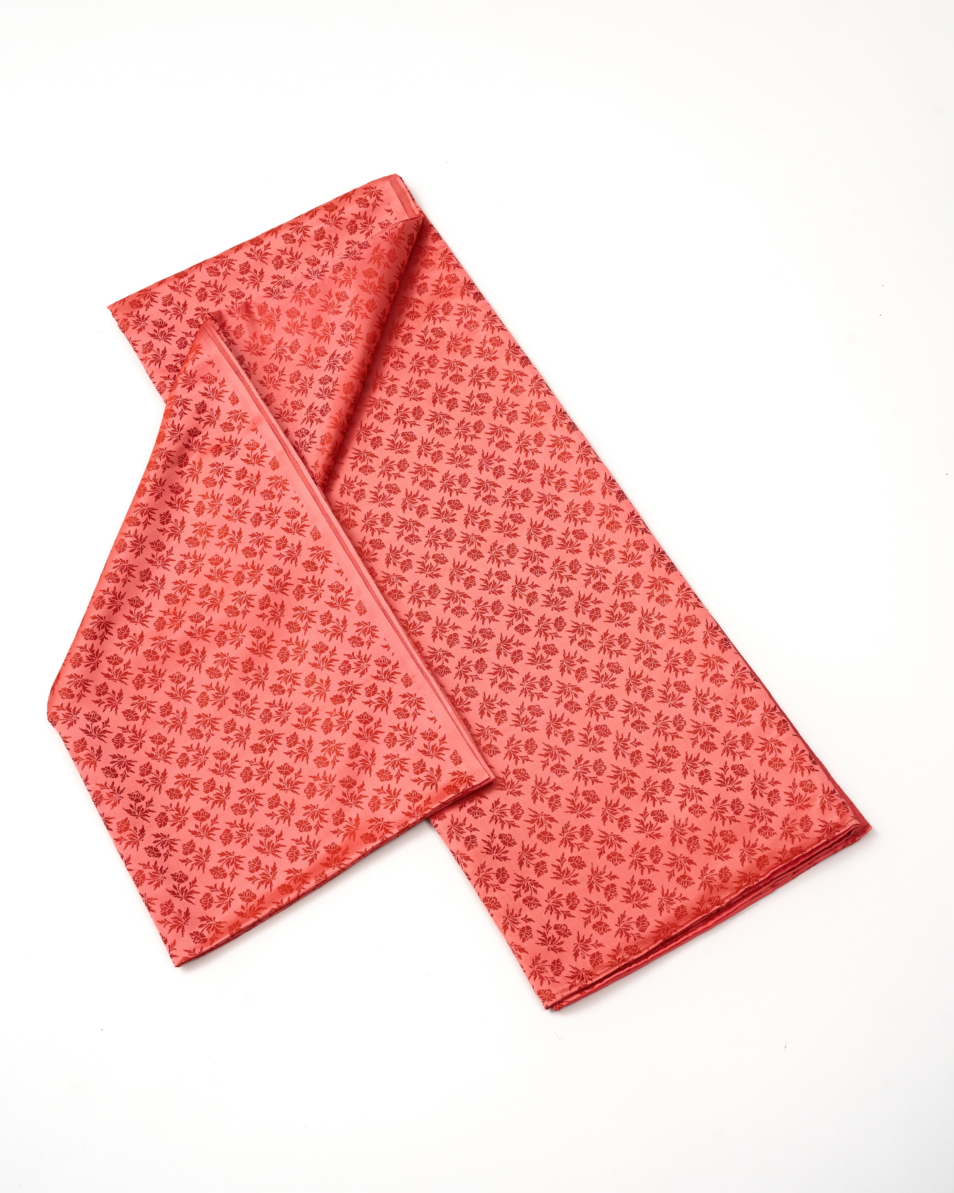 Runi Banarasi Tanchoi Silk Suit Fabric