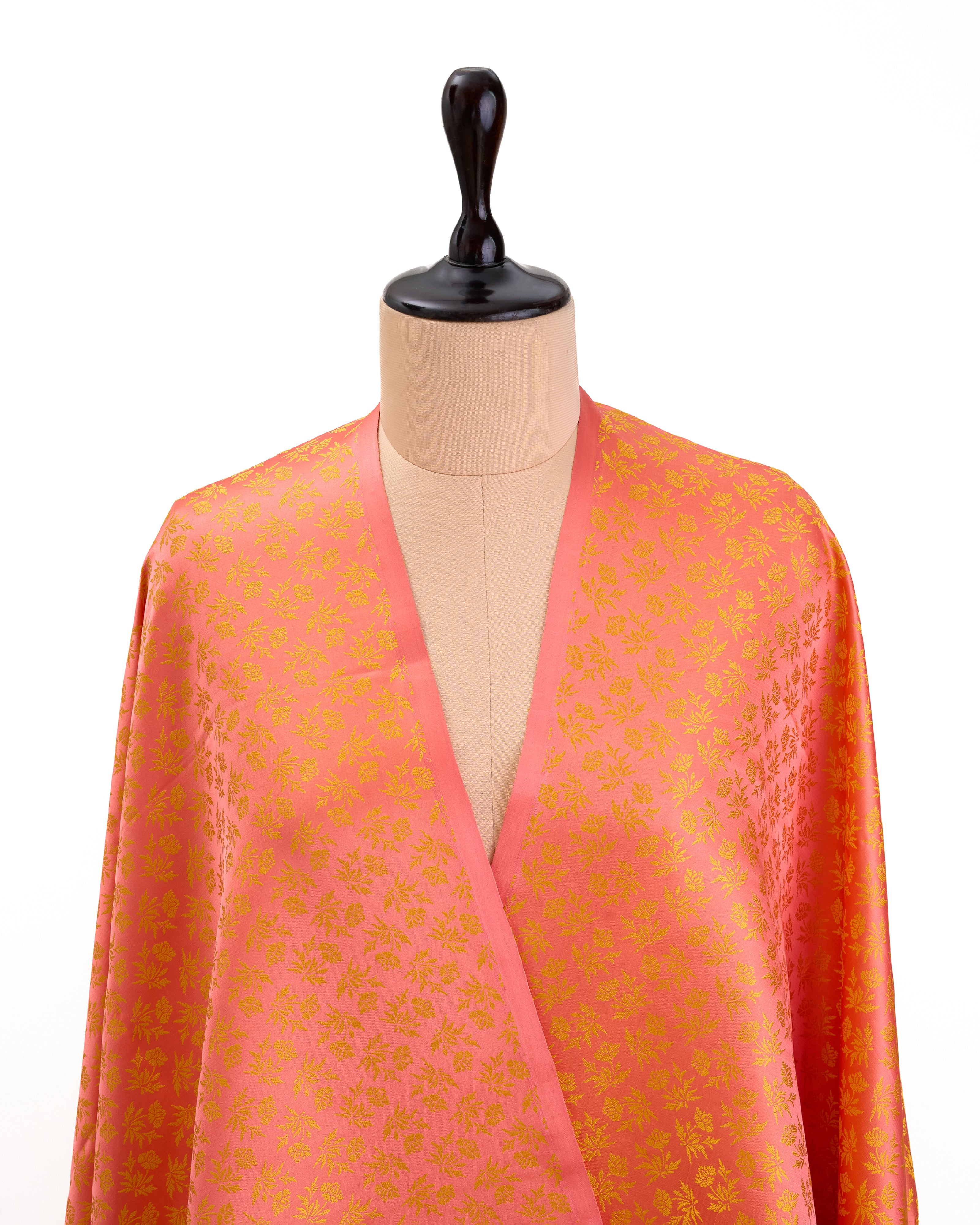 Runi Banarasi Tanchoi Silk Suit Fabric