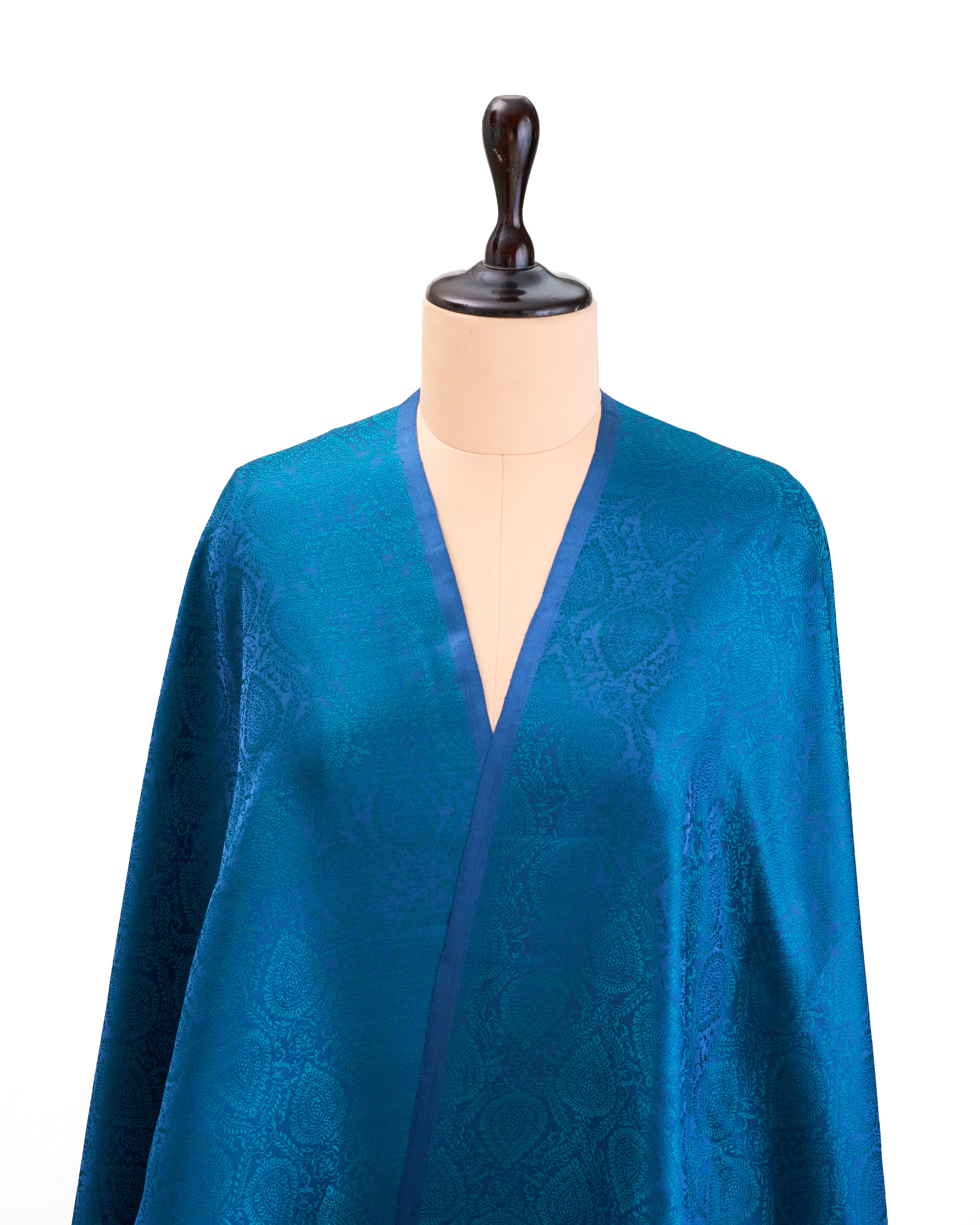 Pabani Banarasi Tanchoi Silk Suit Fabric