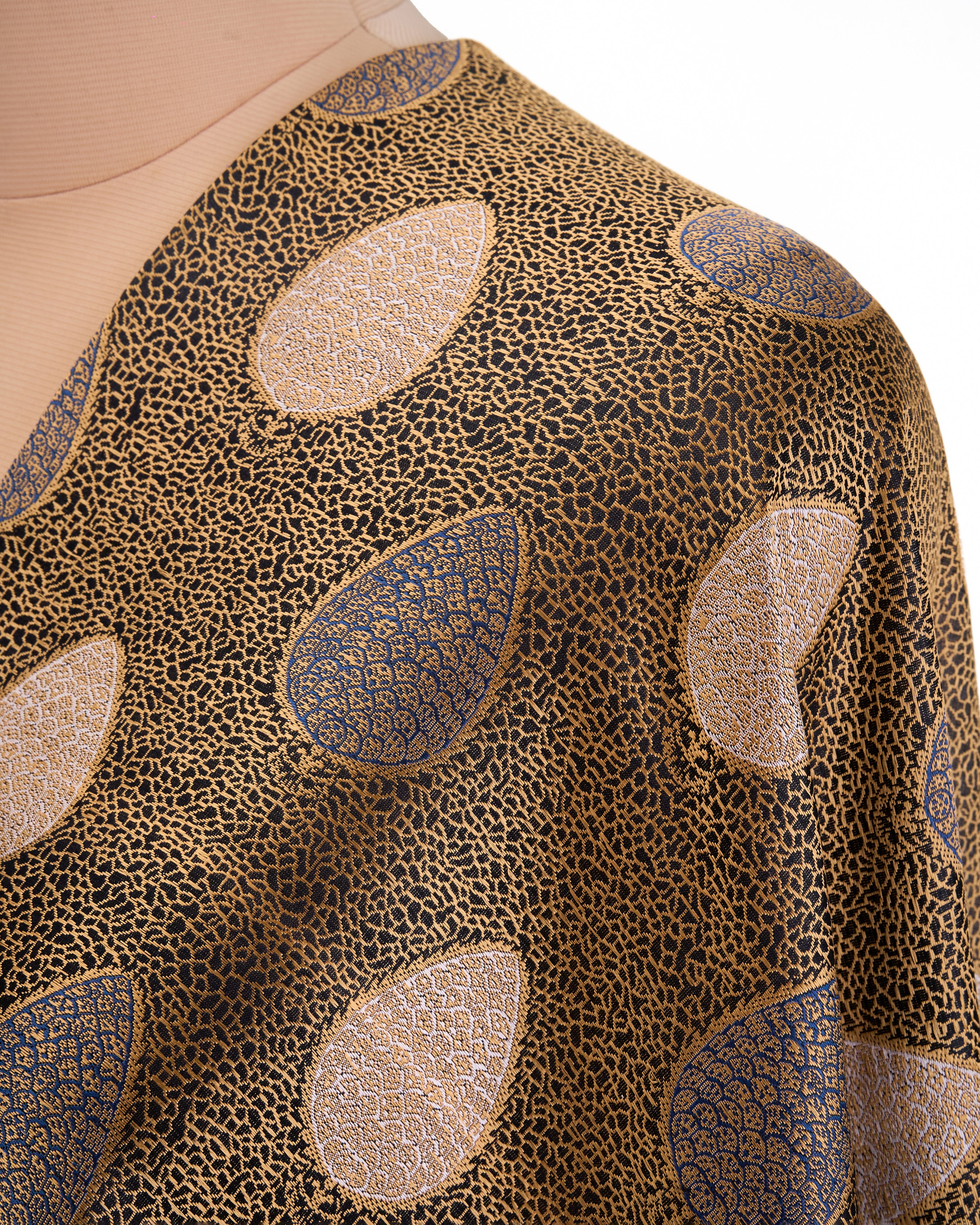 Irem Banarasi Tanchoi Silk Suit Fabric