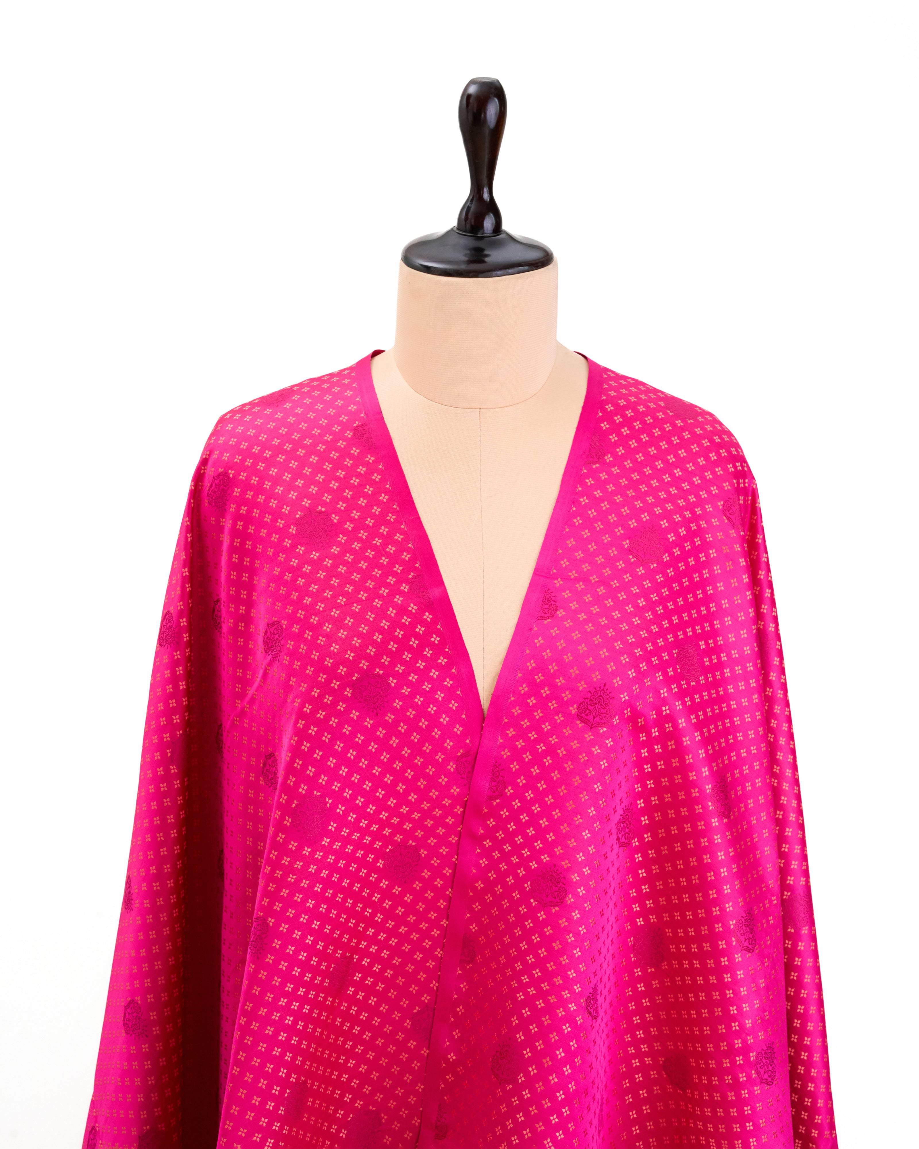 Harper Banarasi Tanchoi Silk Suit Fabric