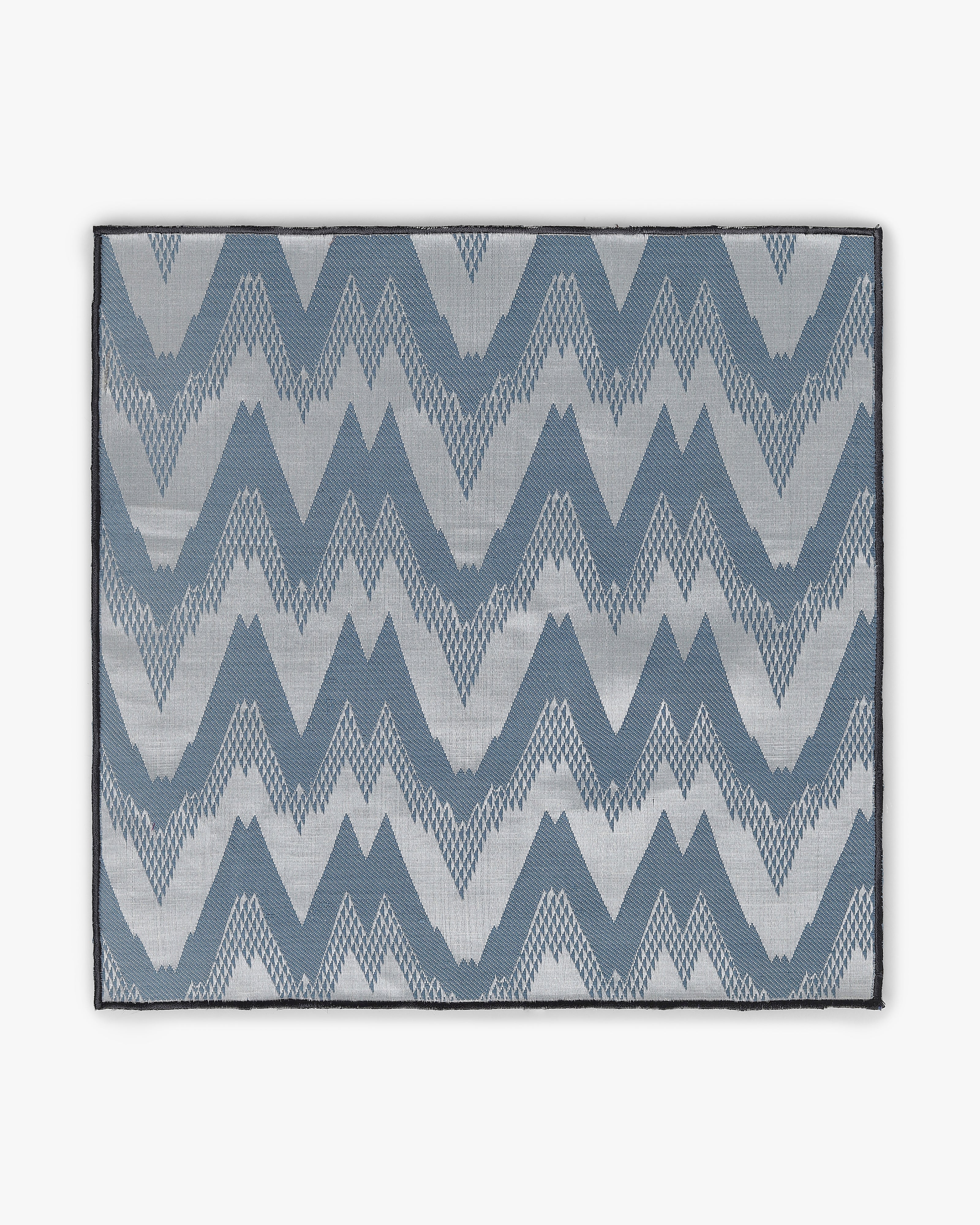 Waves Banarasi Tanchoi Silk Pocket Square