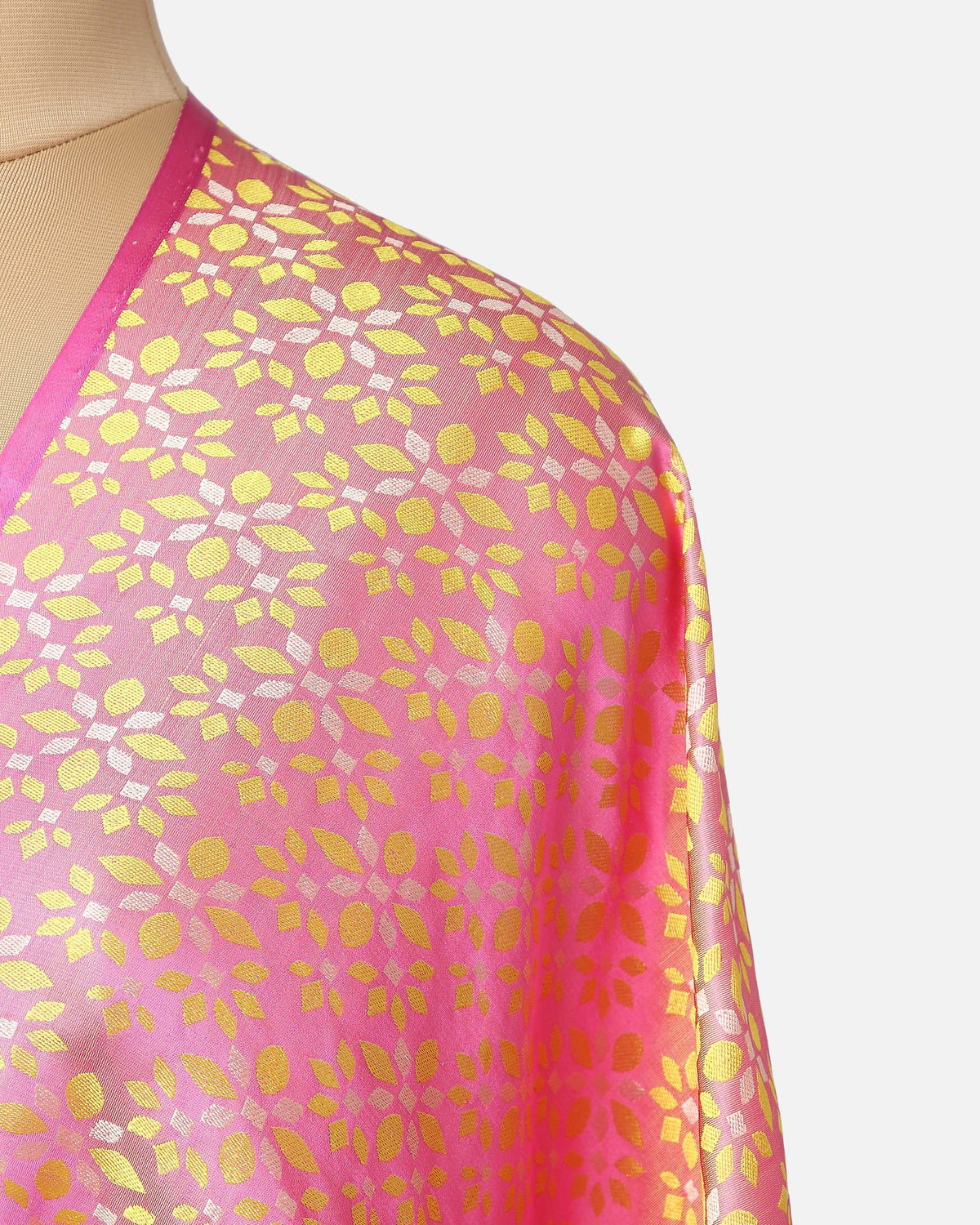 Sami Banarasi Tanchoi Silk Suit Material