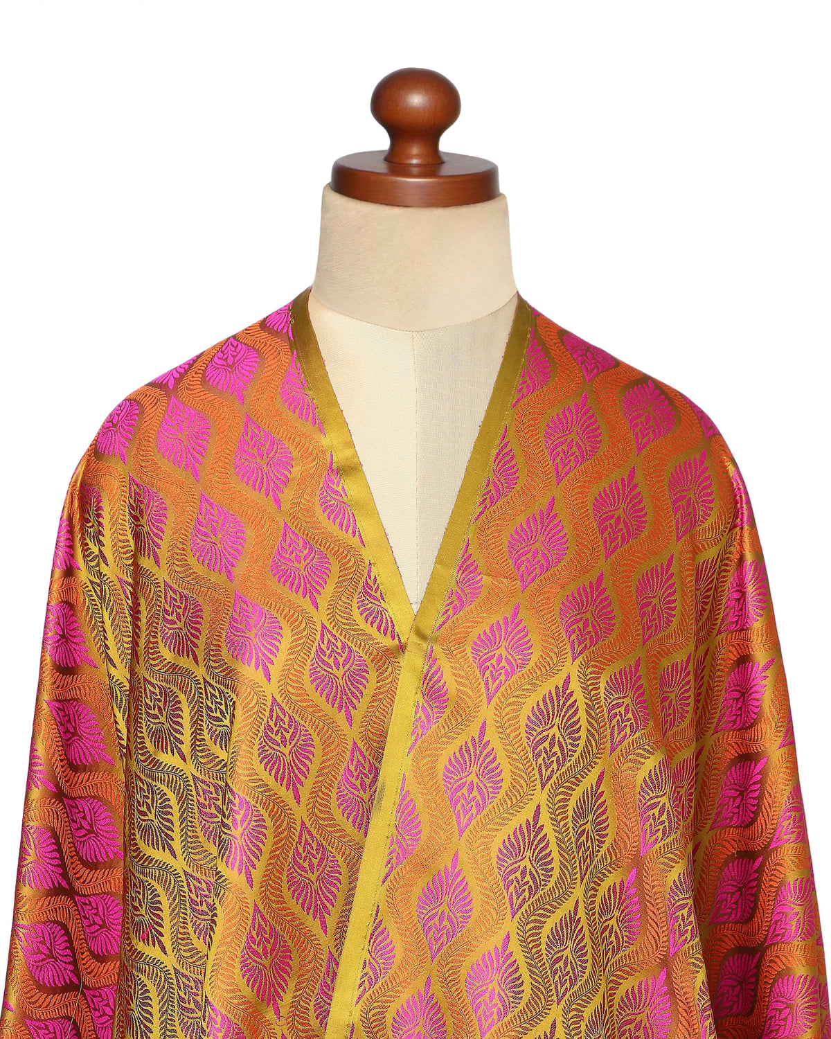 Aarshu Banarasi Tanchoi Silk Suit Material