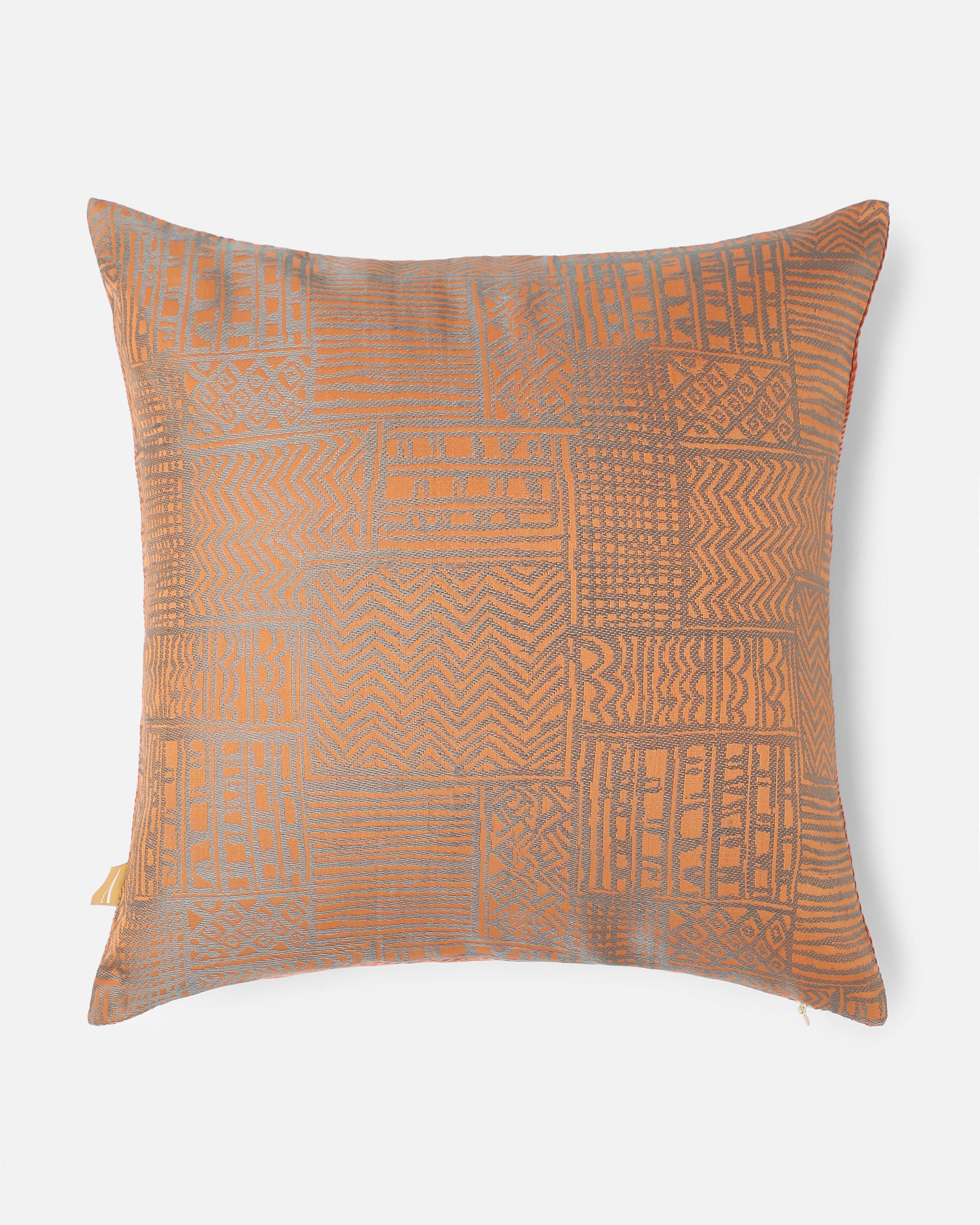 Meenara Banarasi Tanchoi Silk Cushion Cover
