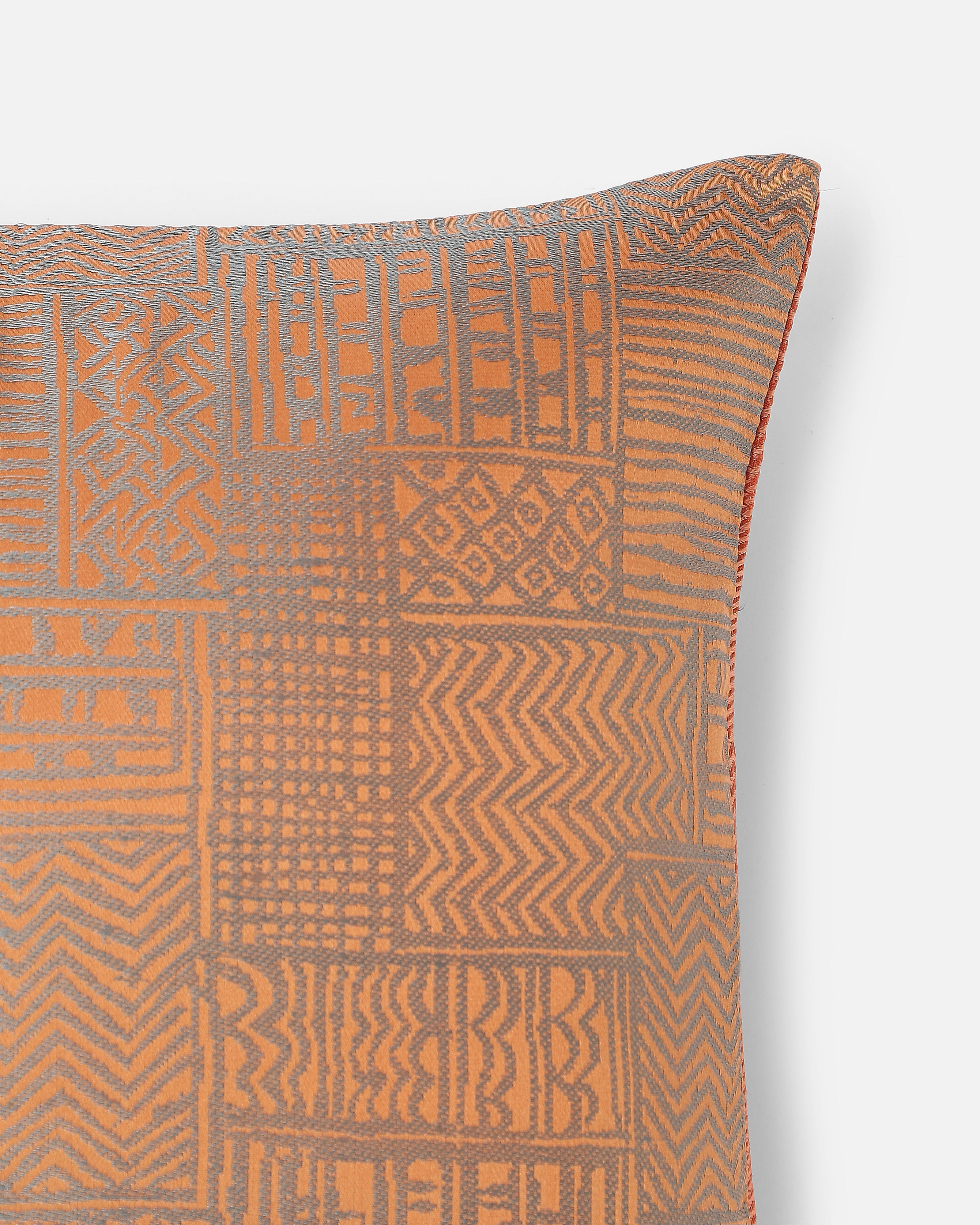 Meenara Banarasi Tanchoi Silk Cushion Cover