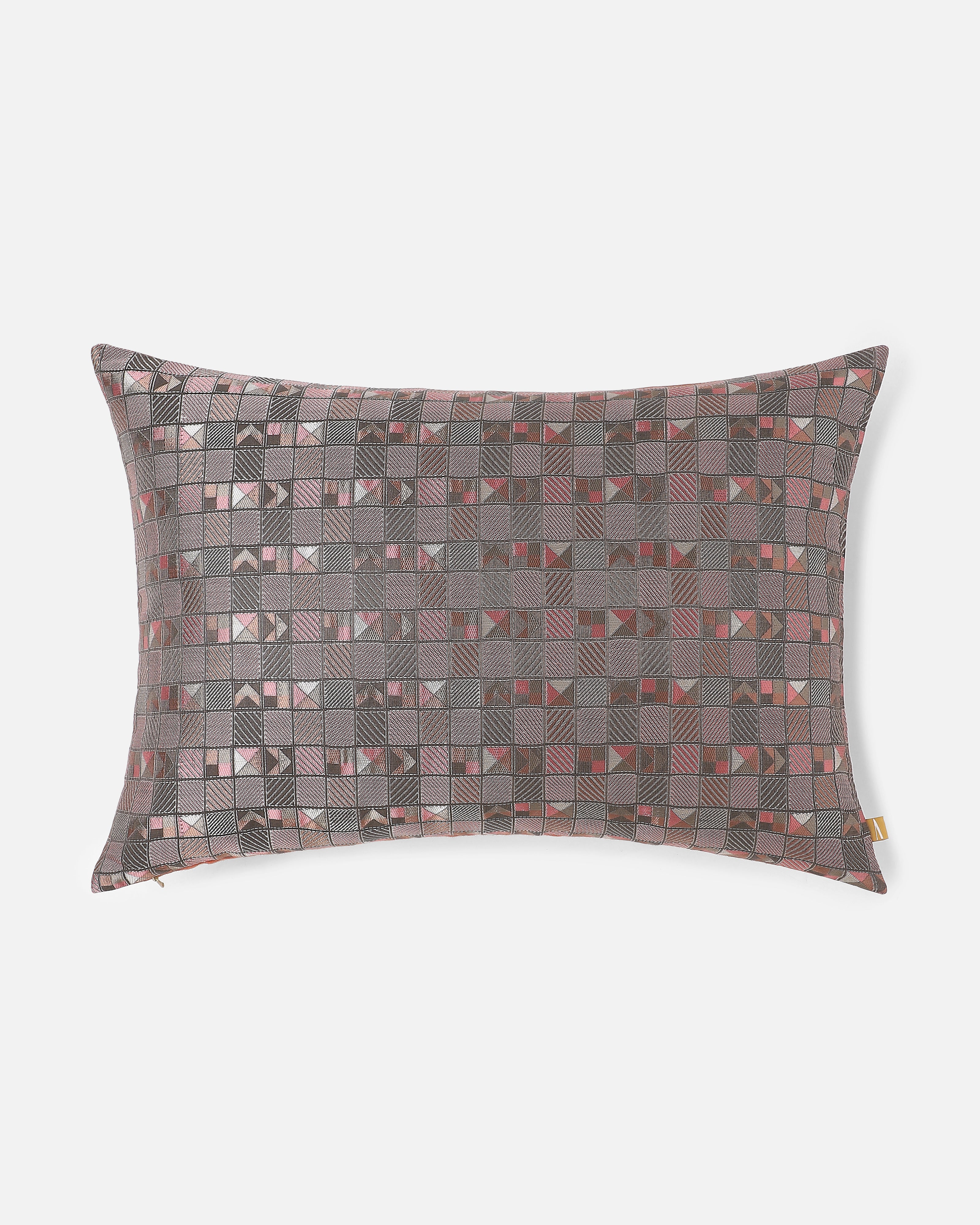 Sayani Banarasi Gyasar Silk Cotton Cushion Cover