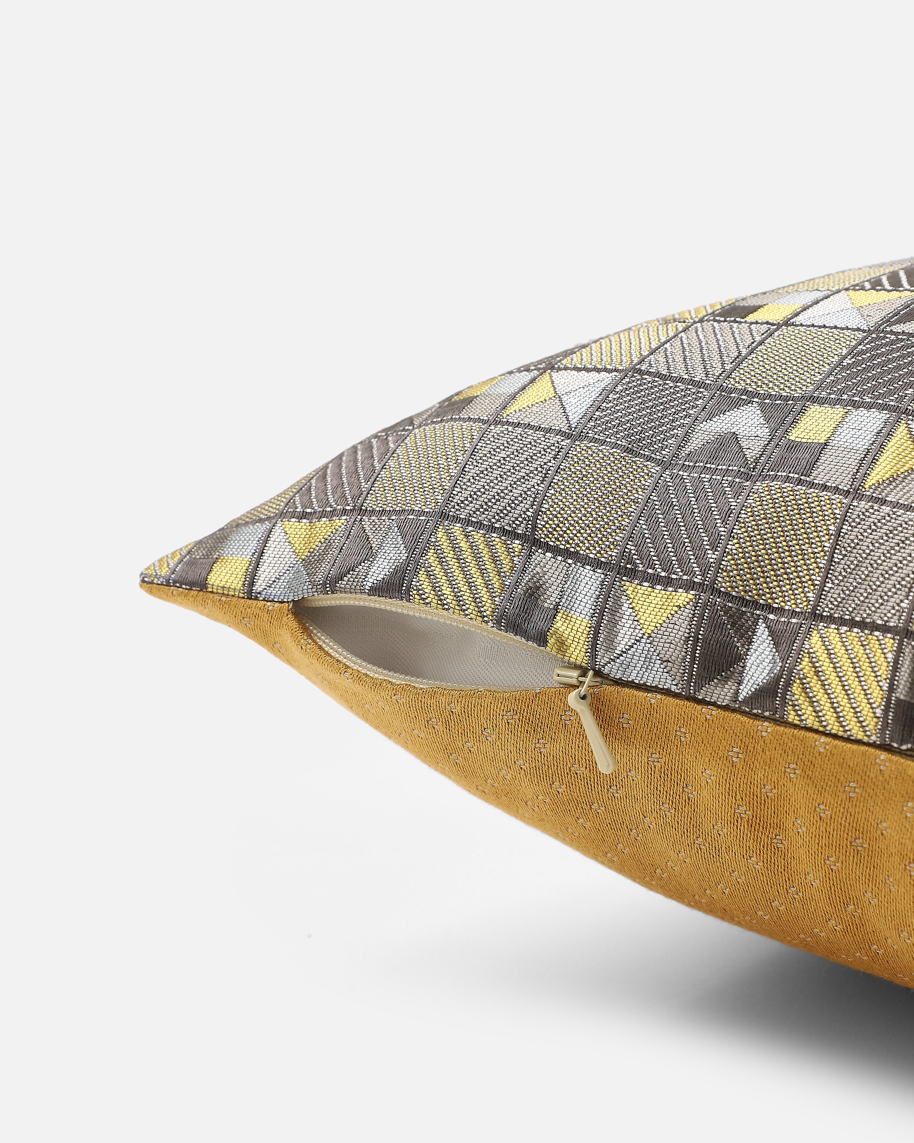 Sayani Banarasi Gyasar Silk Cotton Cushion Cover