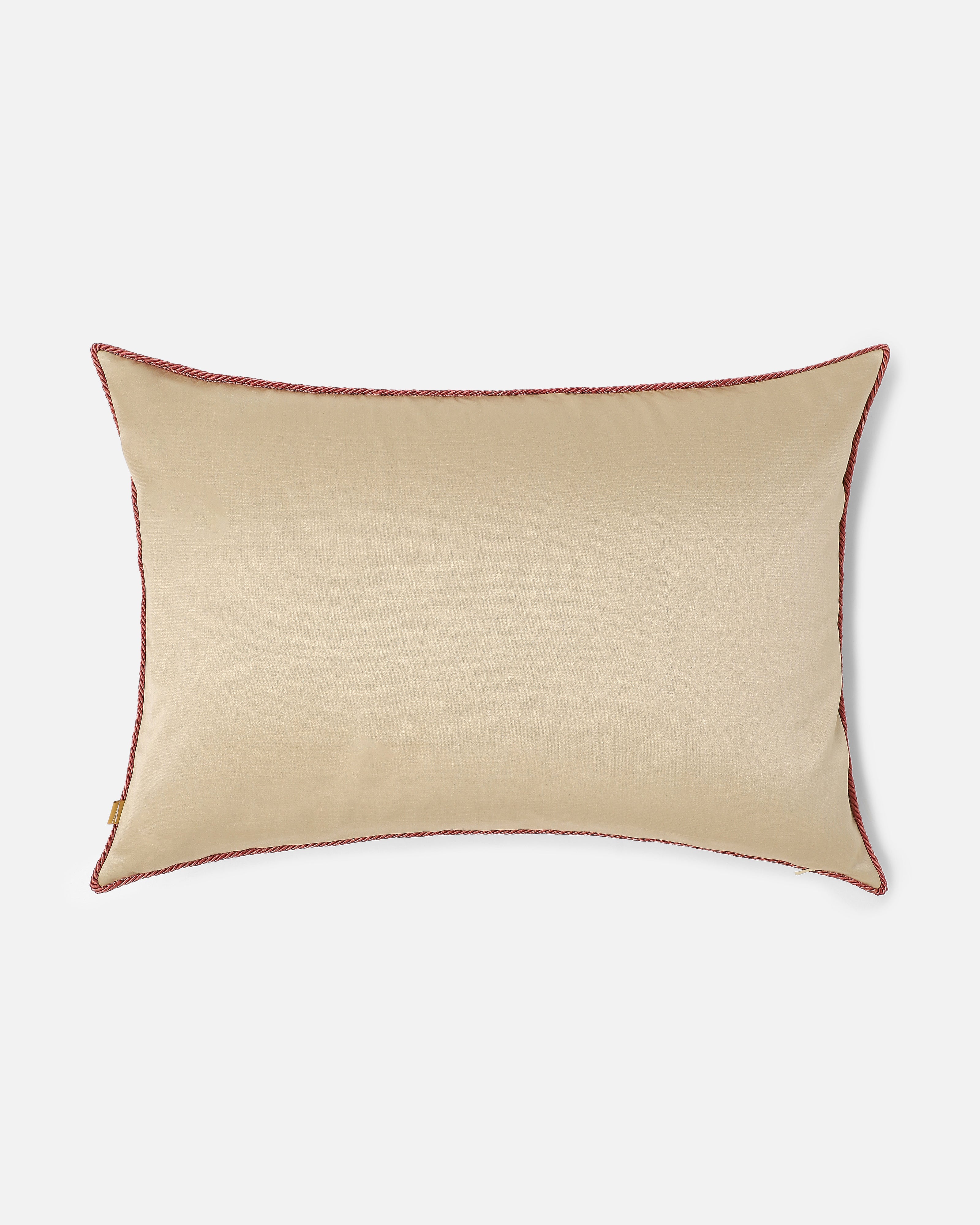 Aleina Banarasi Satin Brocade Silk Viscose Cushion Cover