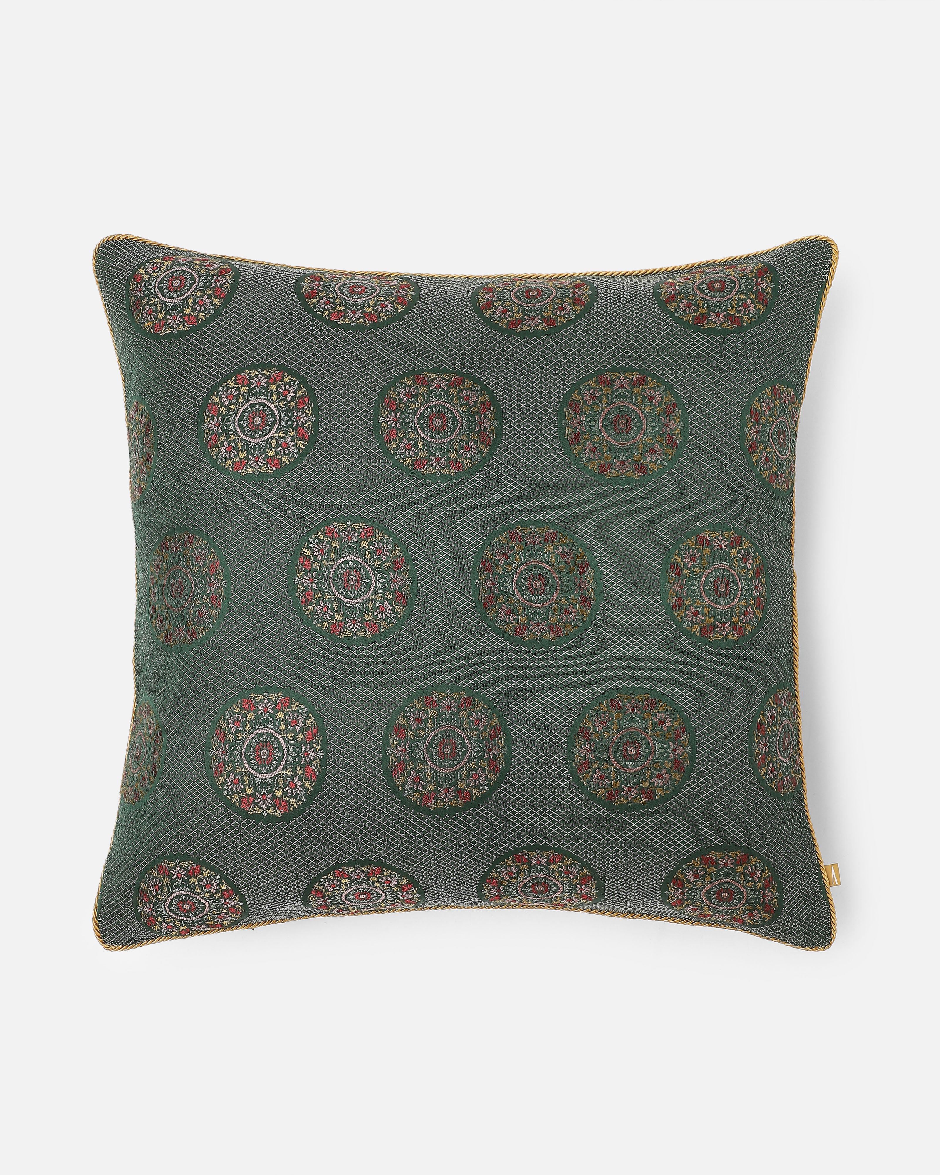 Aruna Banarasi Gyasar Silk Viscose Cushion Cover