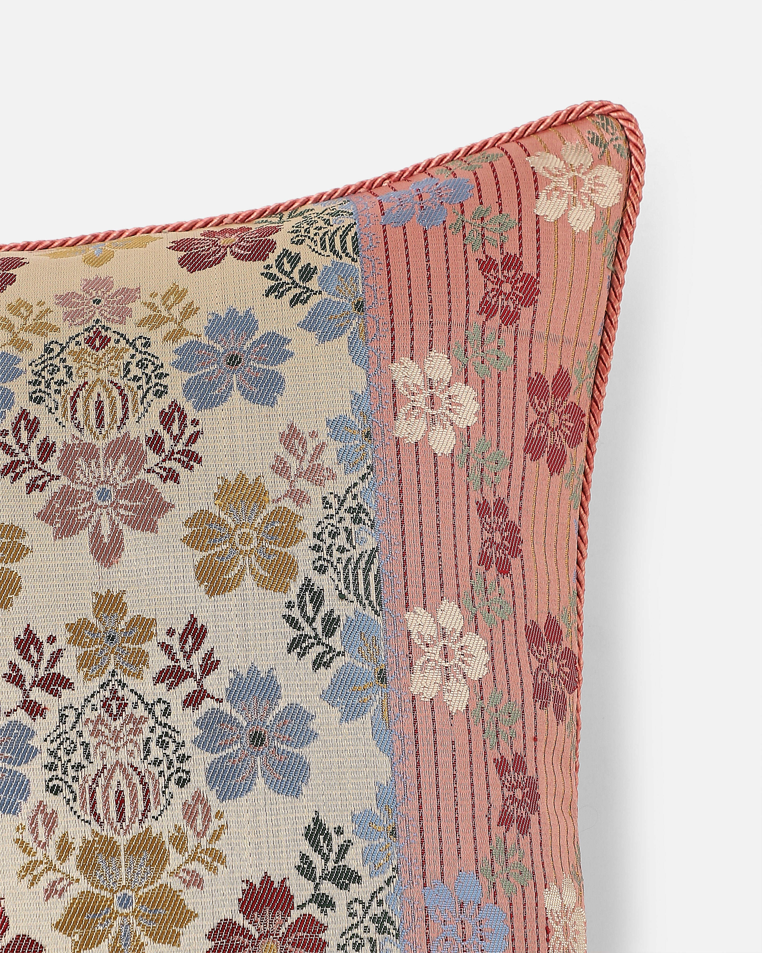 Dina Banarasi Gyasar Silk Viscose Cushion Cover