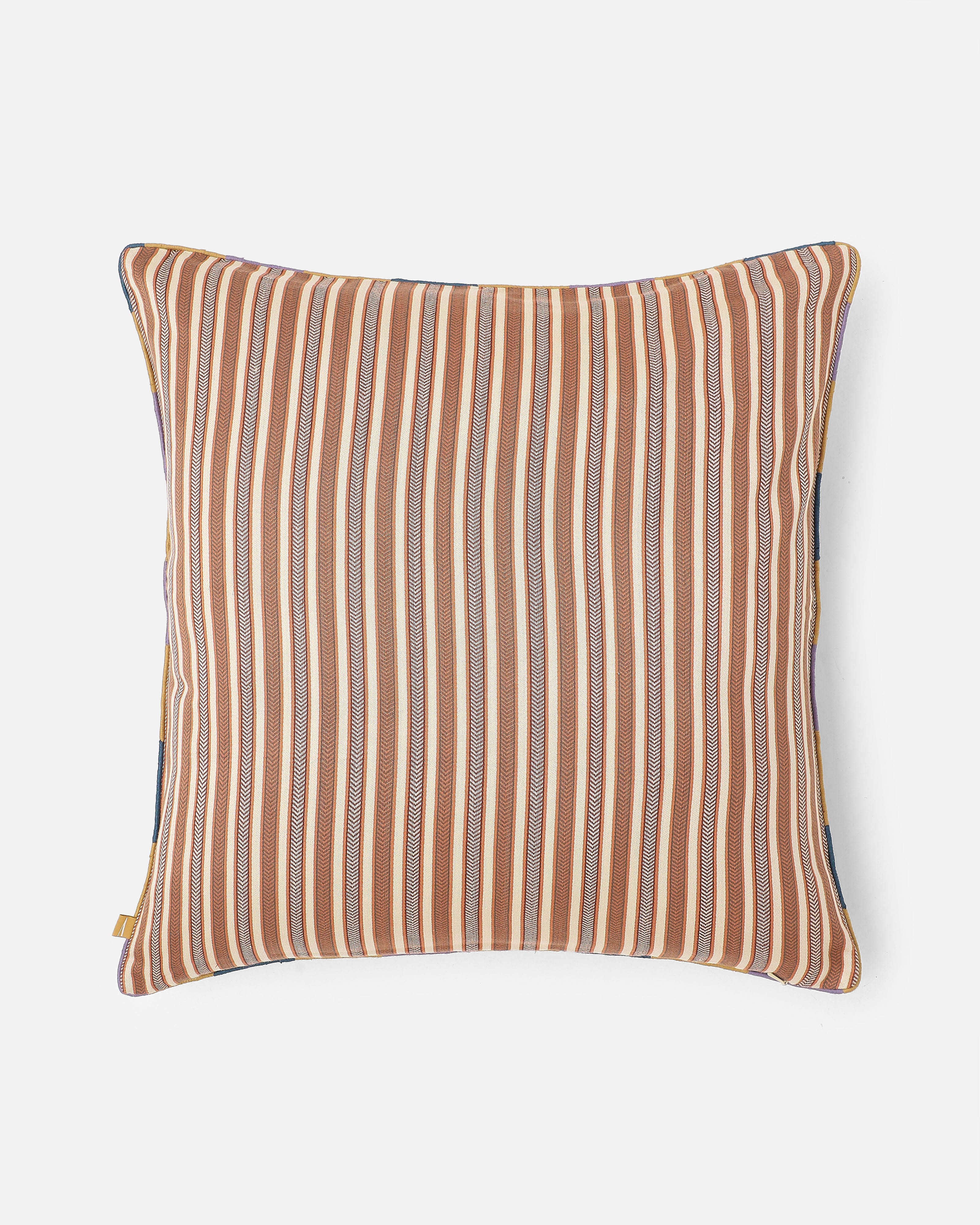 Ramaan Banarasi Tanchoi Silk Linen Cushion Cover
